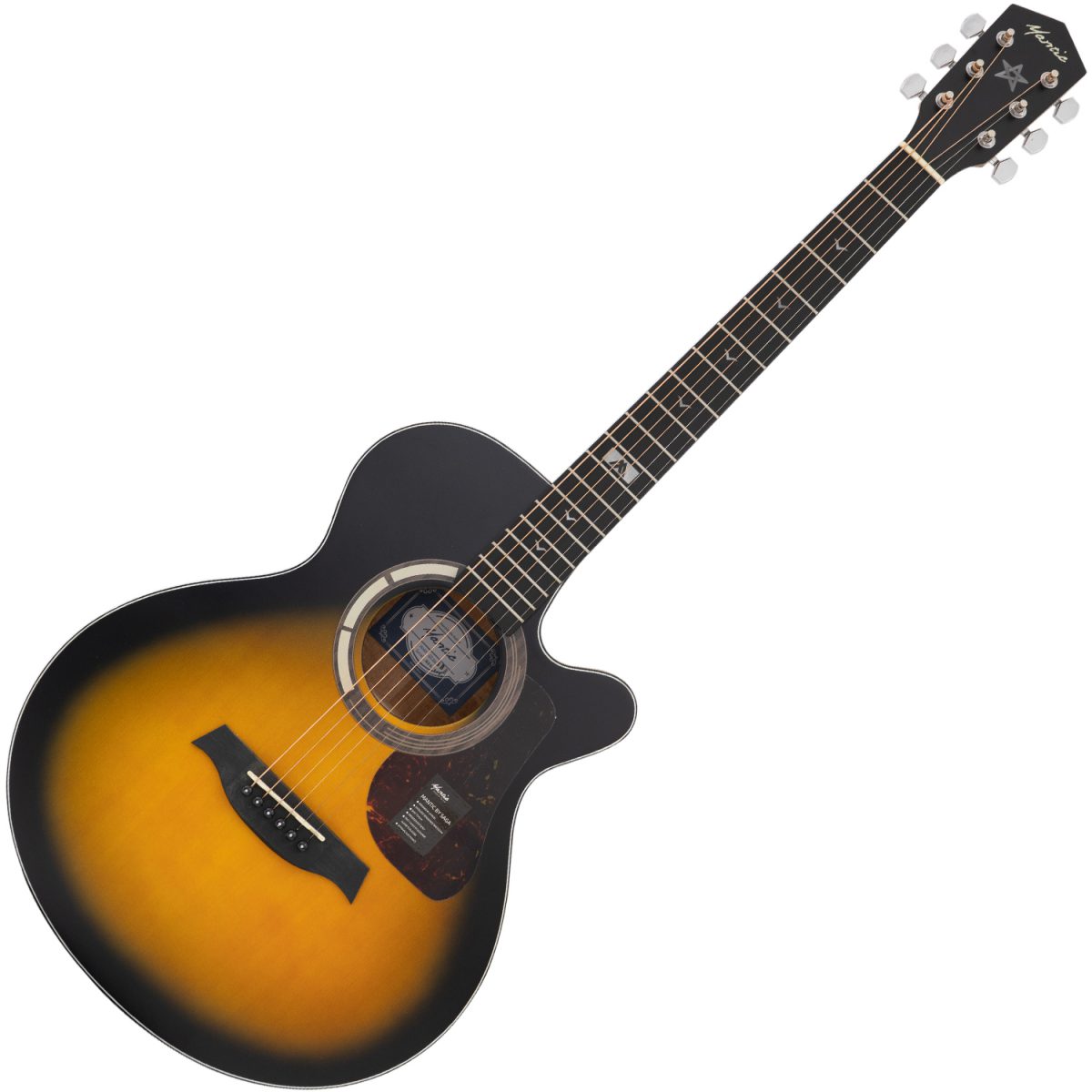 Đàn Guitar Acoustic Mantic GT-1AC - Việt Music