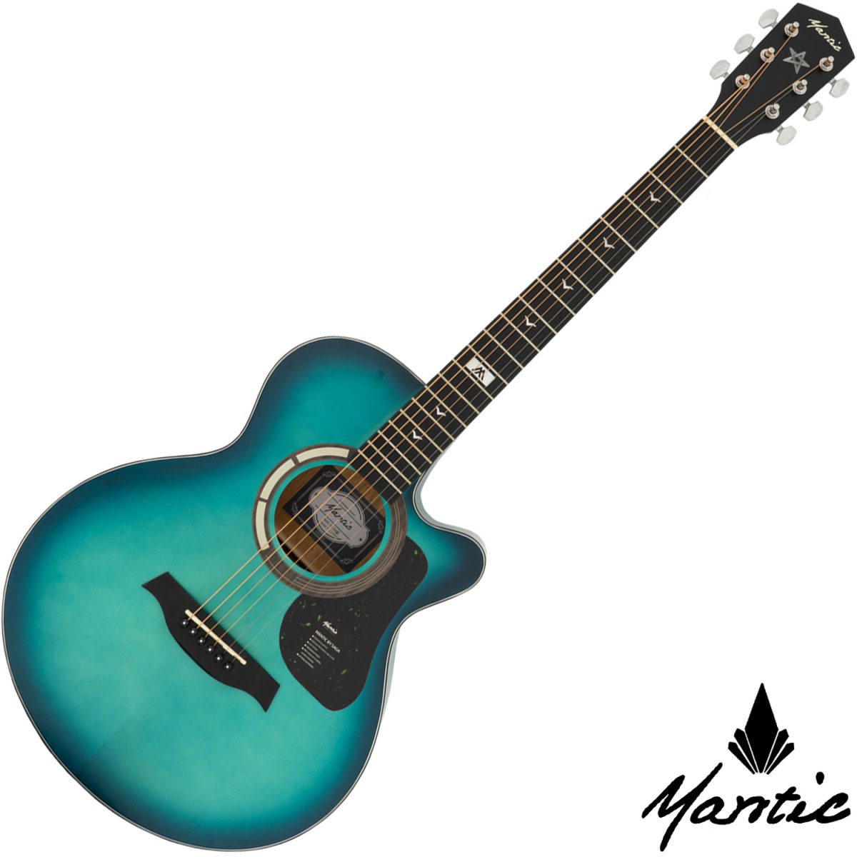 Đàn Guitar Acoustic Mantic GT-1AC - Việt Music