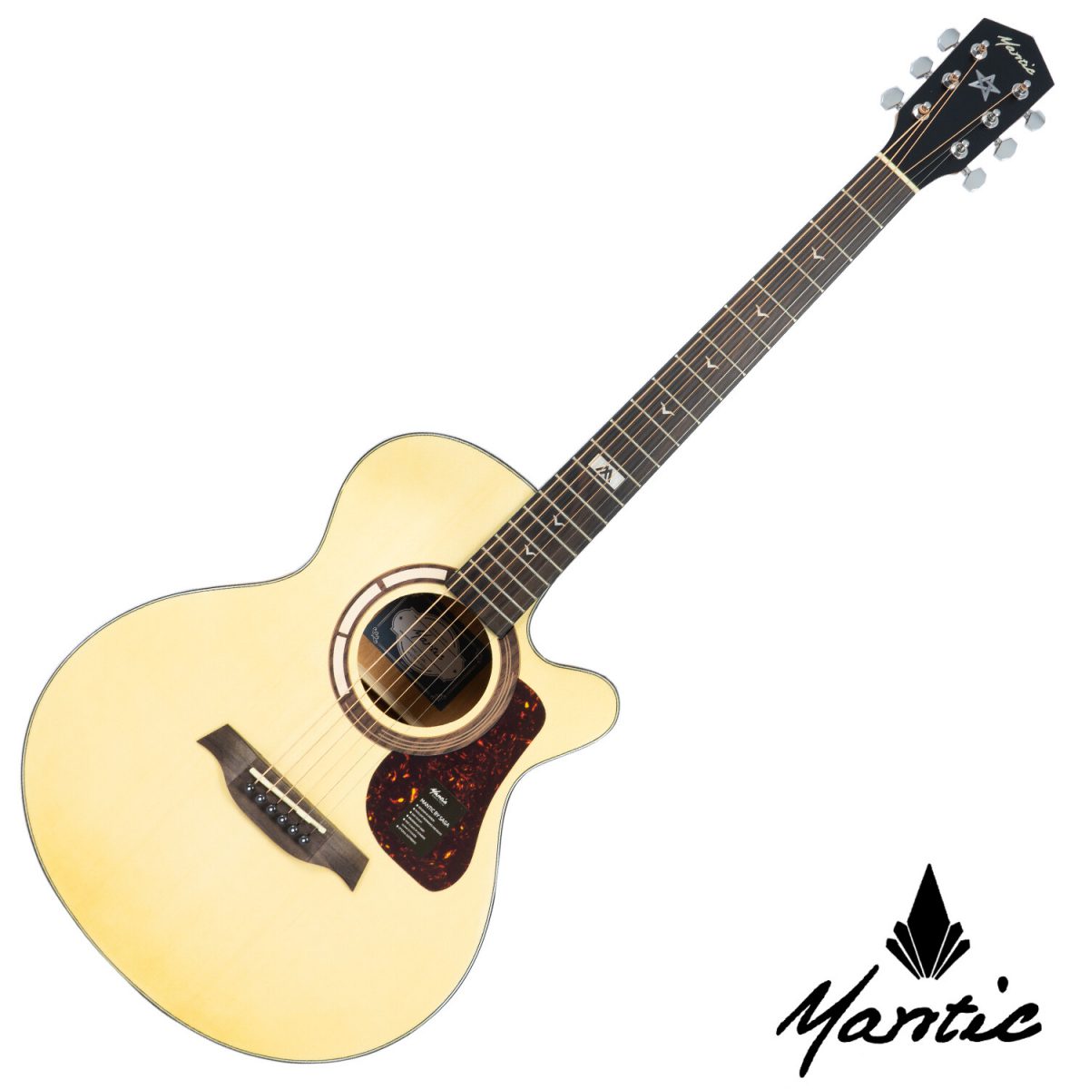 Đàn Guitar Acoustic Mantic GT-1AC - Việt Music