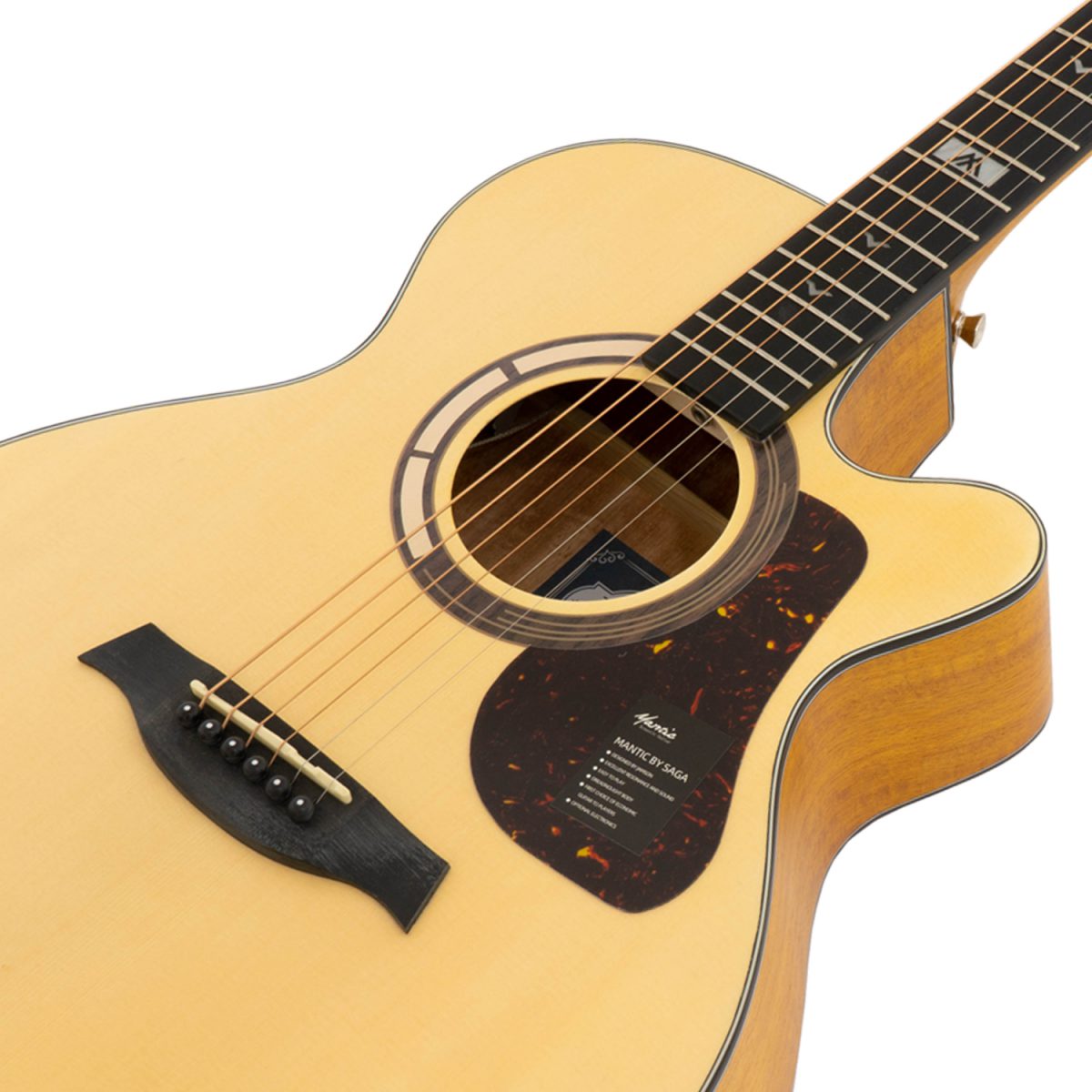 Đàn Guitar Acoustic Mantic GT-1ACE - Việt Music