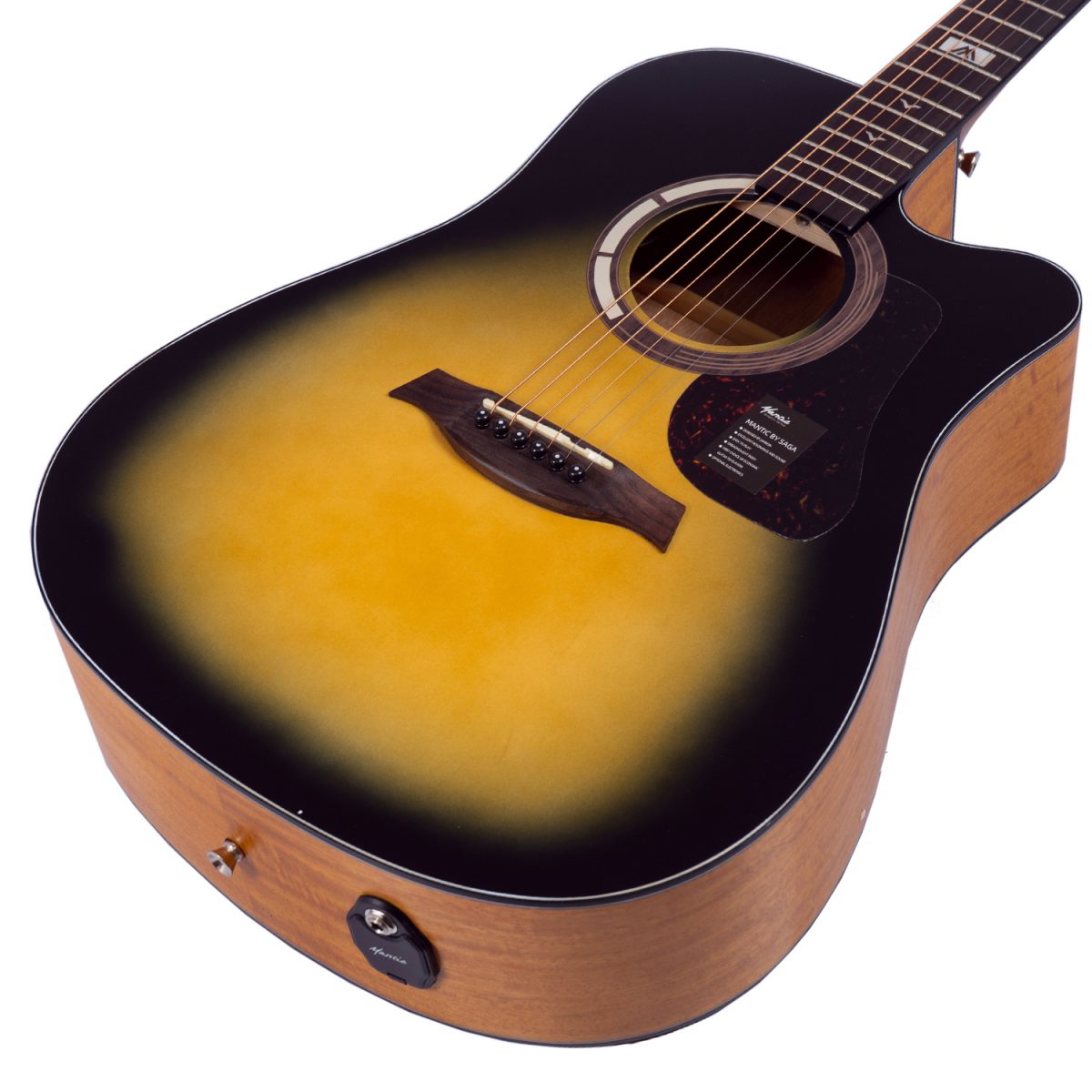 Đàn Guitar Acoustic Mantic GT-1DCE - Việt Music