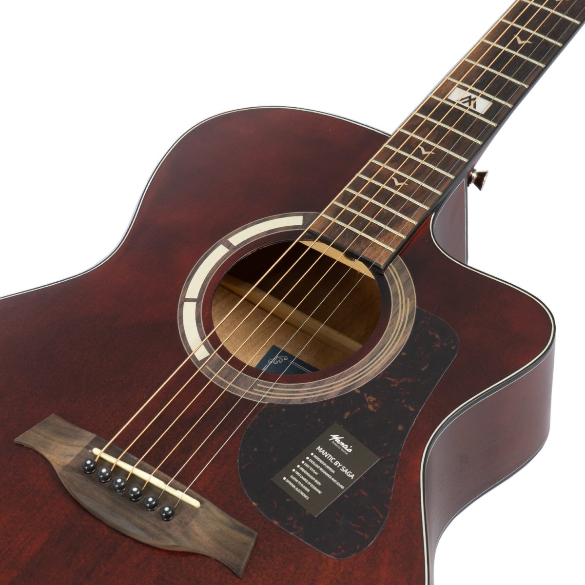 Đàn Guitar Acoustic Mantic GT-1GC - Việt Music