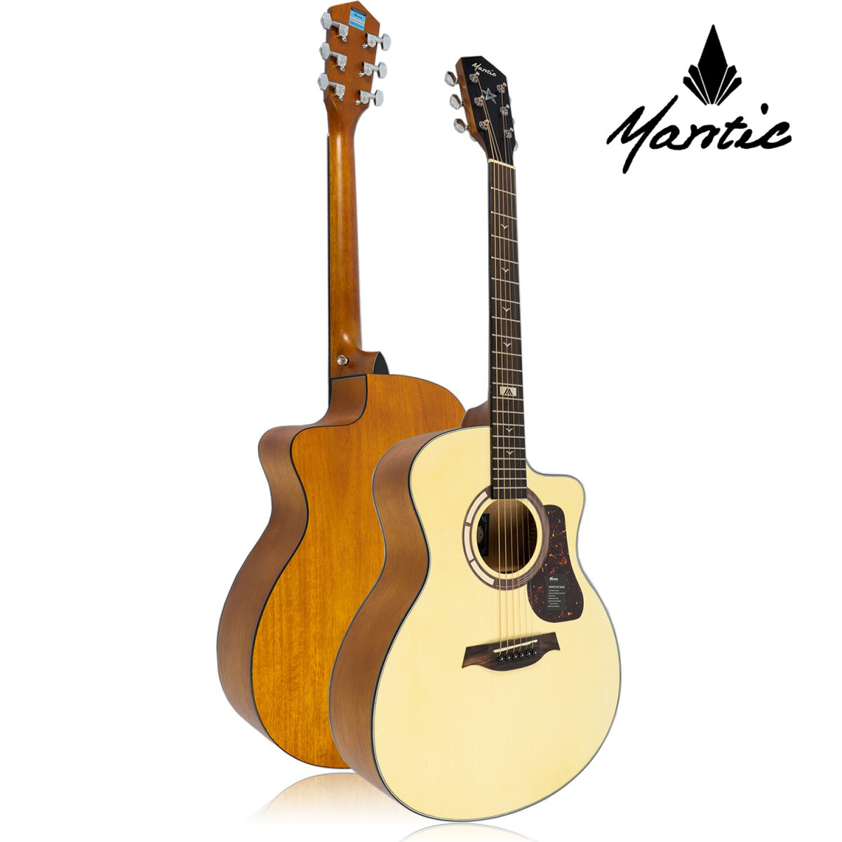 Đàn Guitar Acoustic Mantic GT-1GC - Việt Music