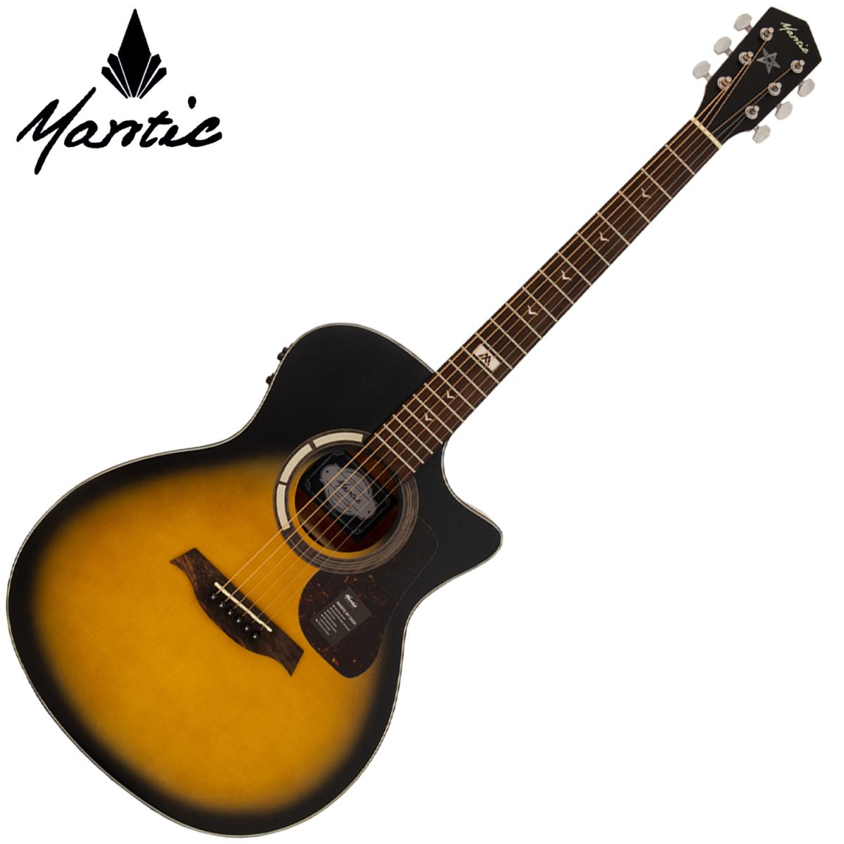 Đàn Guitar Acoustic Mantic GT-1GCE - Việt Music