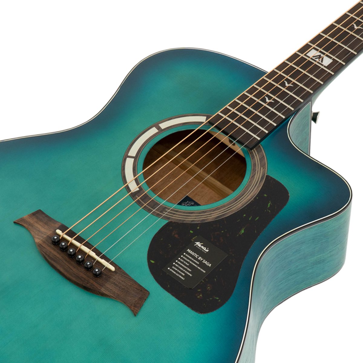 Đàn Guitar Acoustic Mantic GT-1GCE - Việt Music