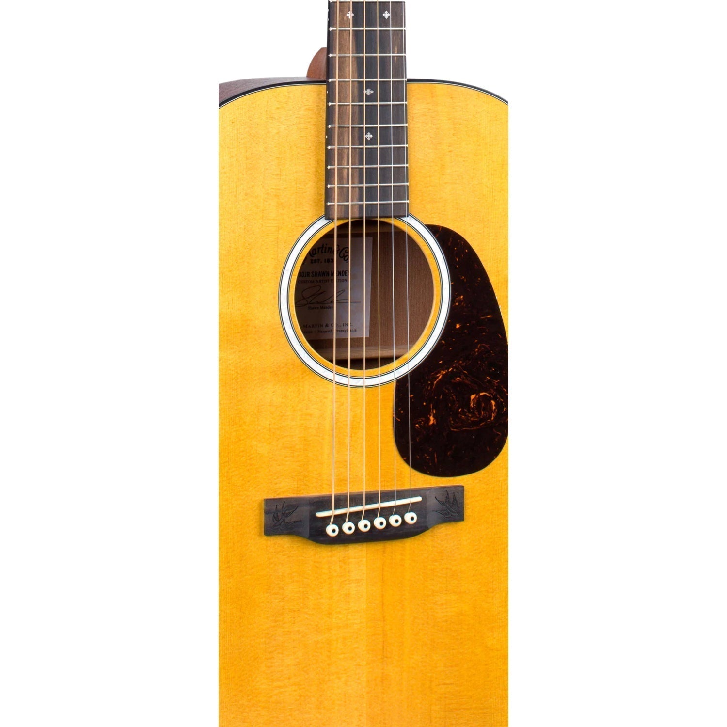 Đàn Guitar Martin Signature Editions Series 000JR-10E Shawn Mendes Acoustic w/Fishman w/Case - Việt Music