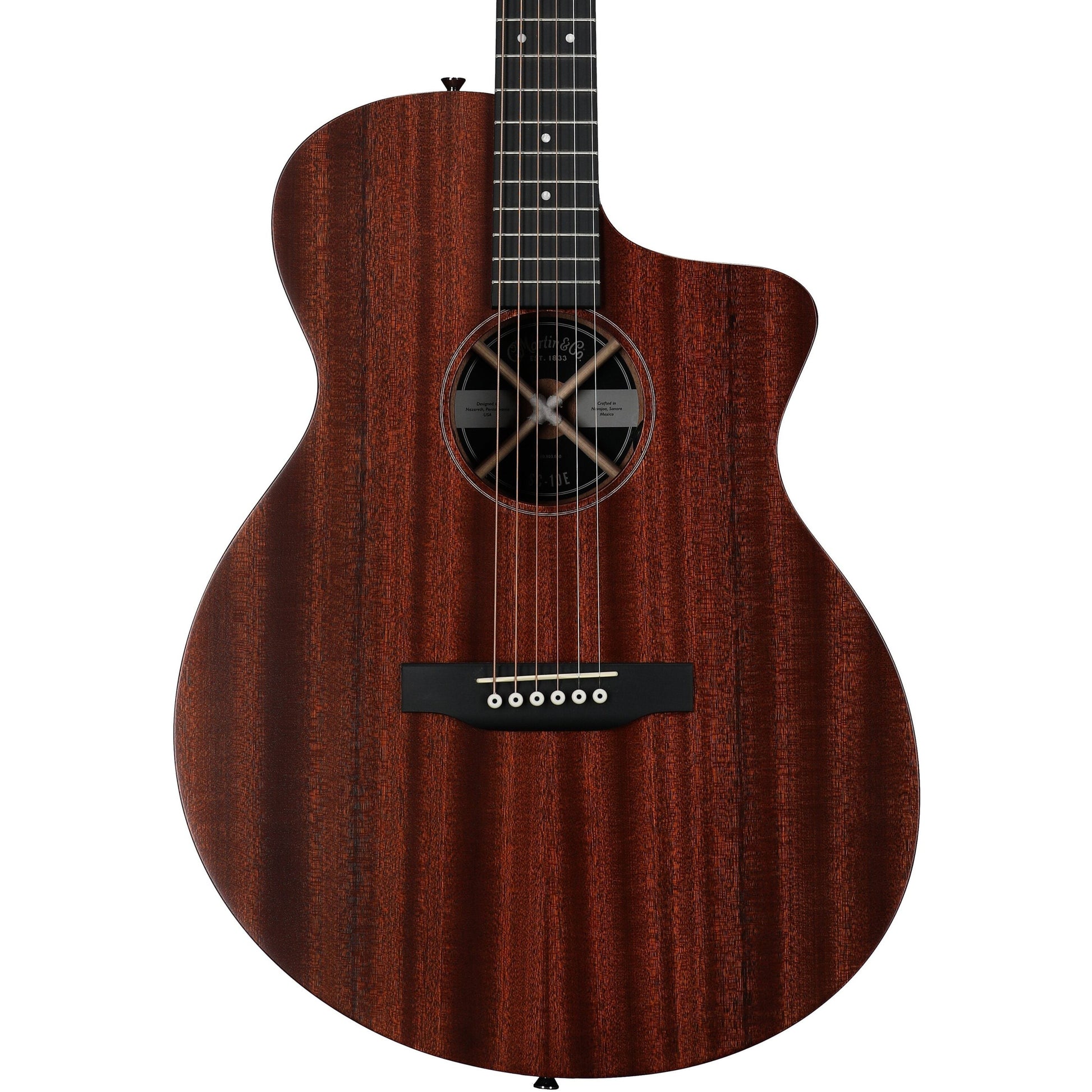 Đàn Guitar Acoustic Martin SC-10E Sapele - Road Series - Việt Music