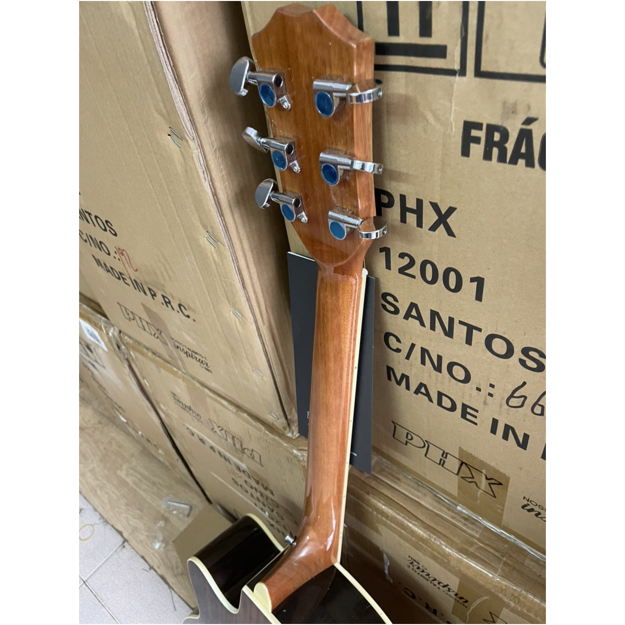 Đàn Guitar Acoustic PHX Skill SC-40A, Natural - Việt Music