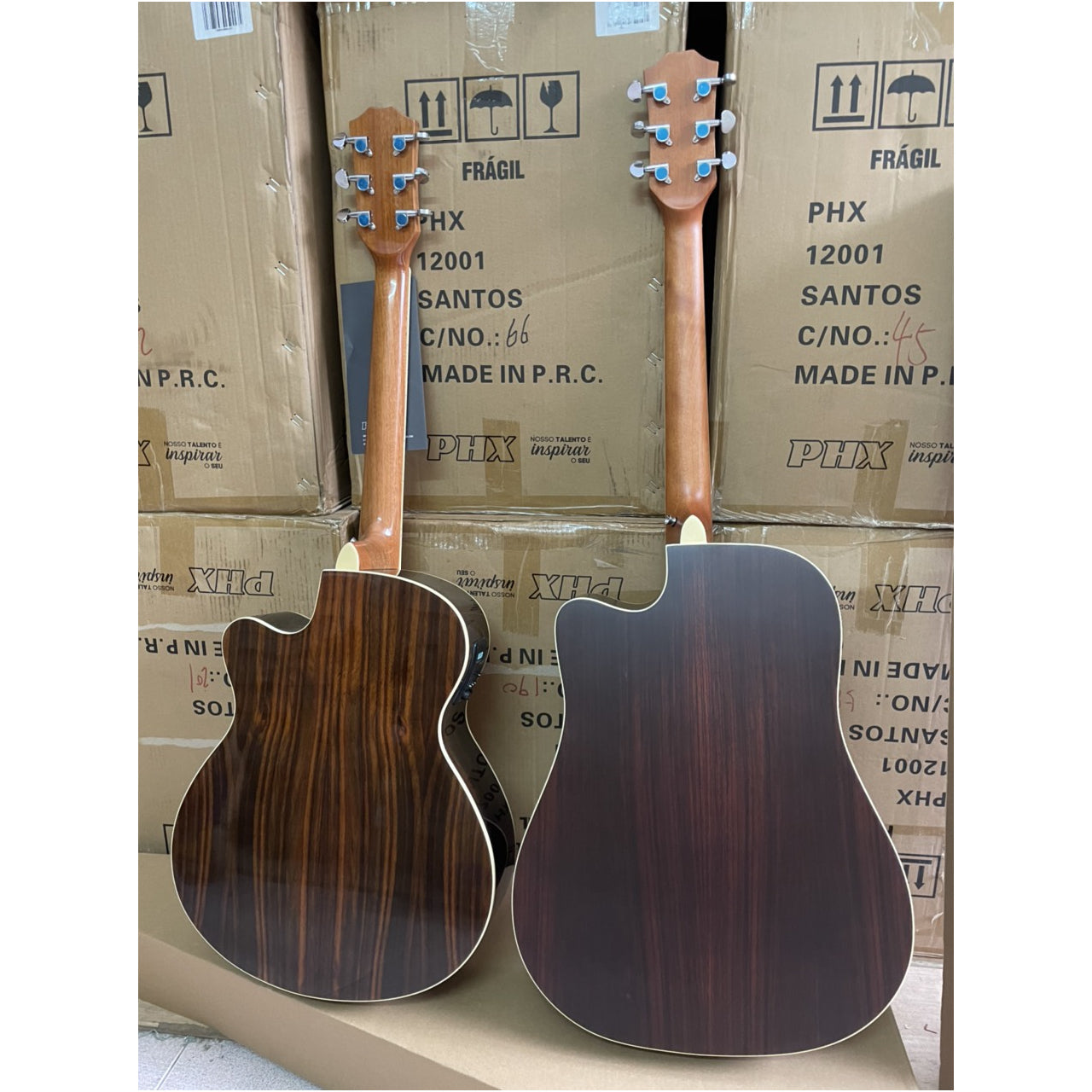 Đàn Guitar Acoustic PHX Skill SC-40A, Natural - Việt Music