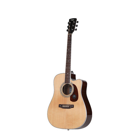 Đàn Guitar Acoustic Saga A1DCE Pro - Việt Music