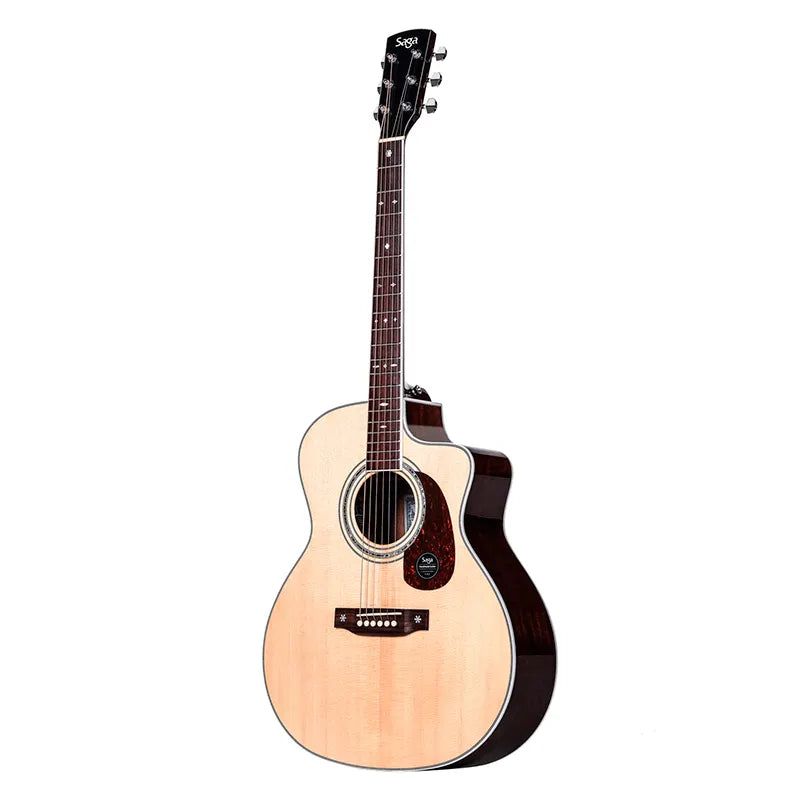 Đàn Guitar Acoustic Saga A1GC Pro - Việt Music