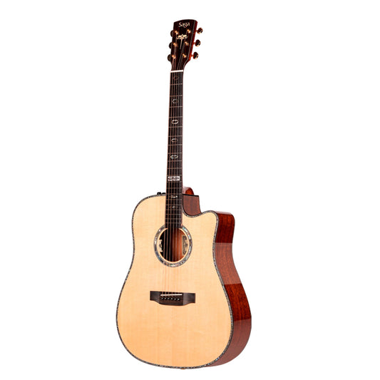 Đàn Guitar Acoustic Saga SS-8CE - Việt Music