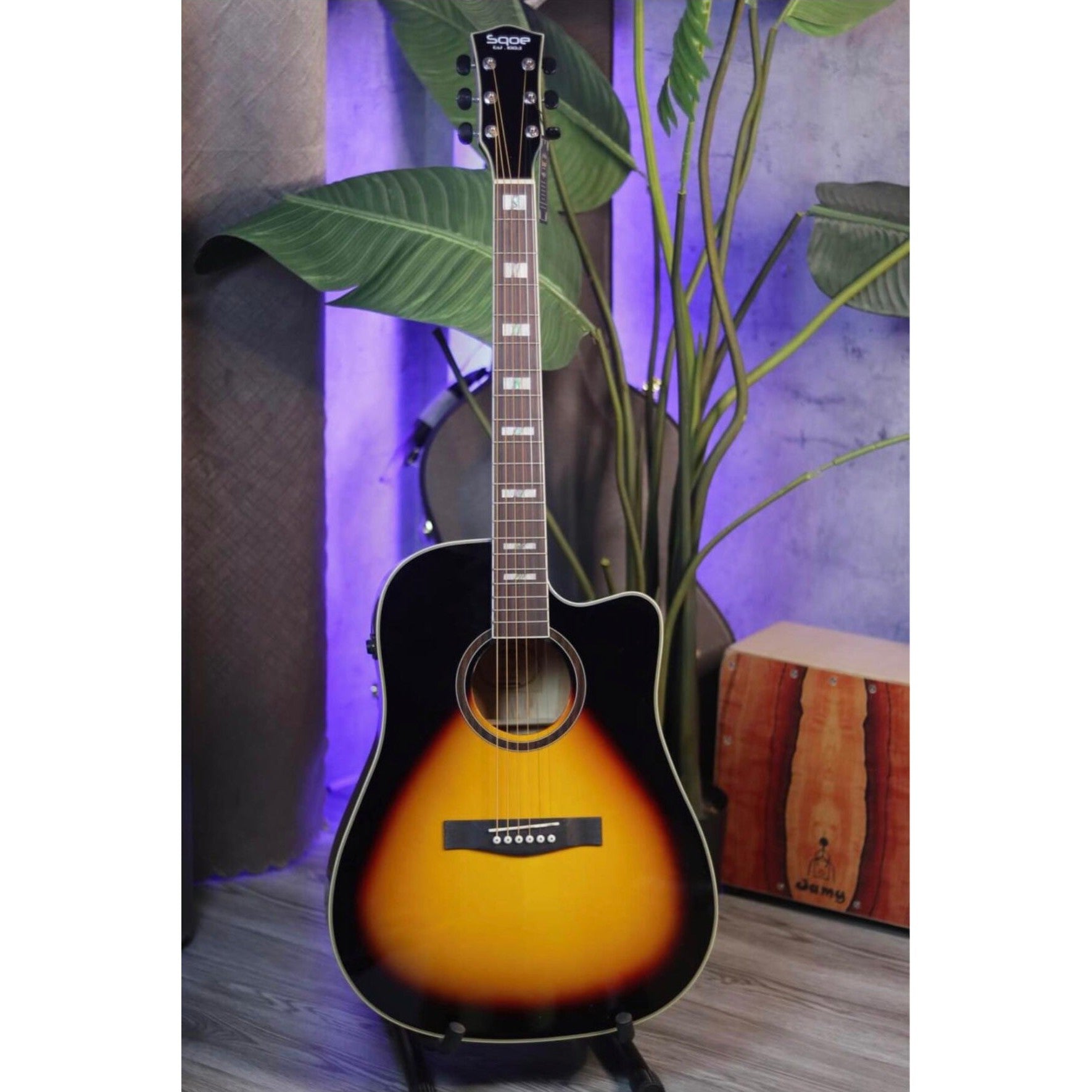 Đàn Guitar Acoustic Sqoe ED29 EQ - Việt Music