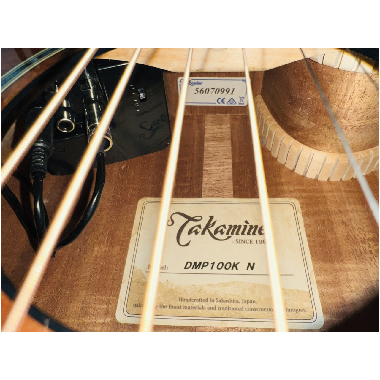 Đàn Guitar Acoustic Takamine DMP100K N - Qua Sử Dụng - Việt Music