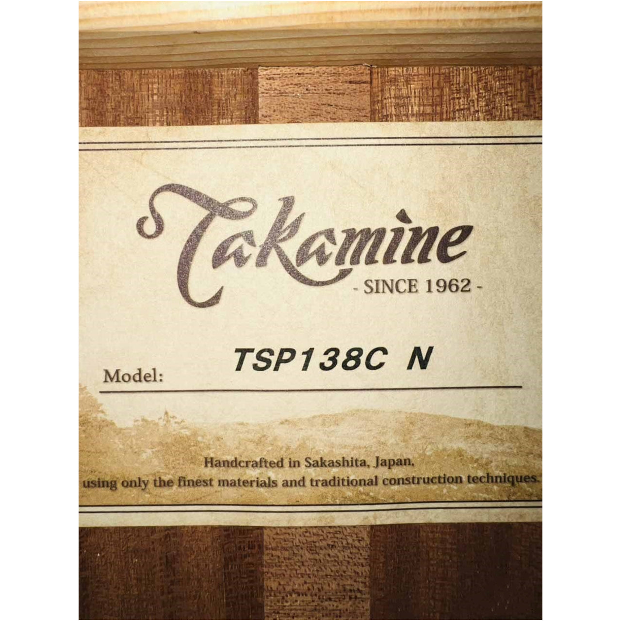 Đàn Guitar Acoustic Takamine TSP138C N - Qua Sử Dụng - Việt Music