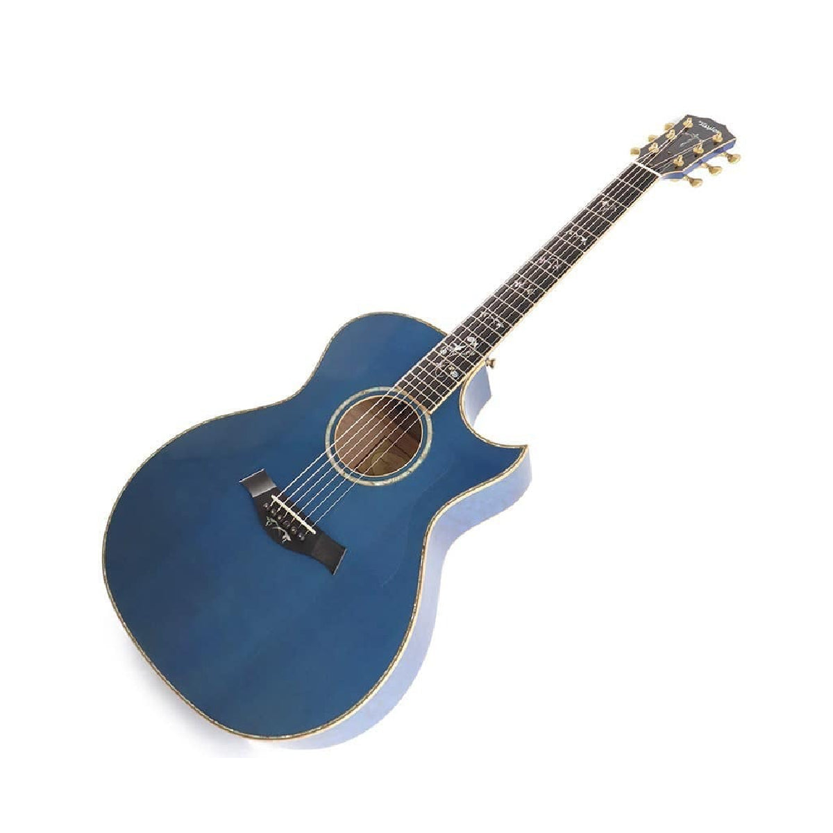 Đàn Guitar Acoustic Taylor Custom Shop Grand Autorium Trans Blue - Việt Music