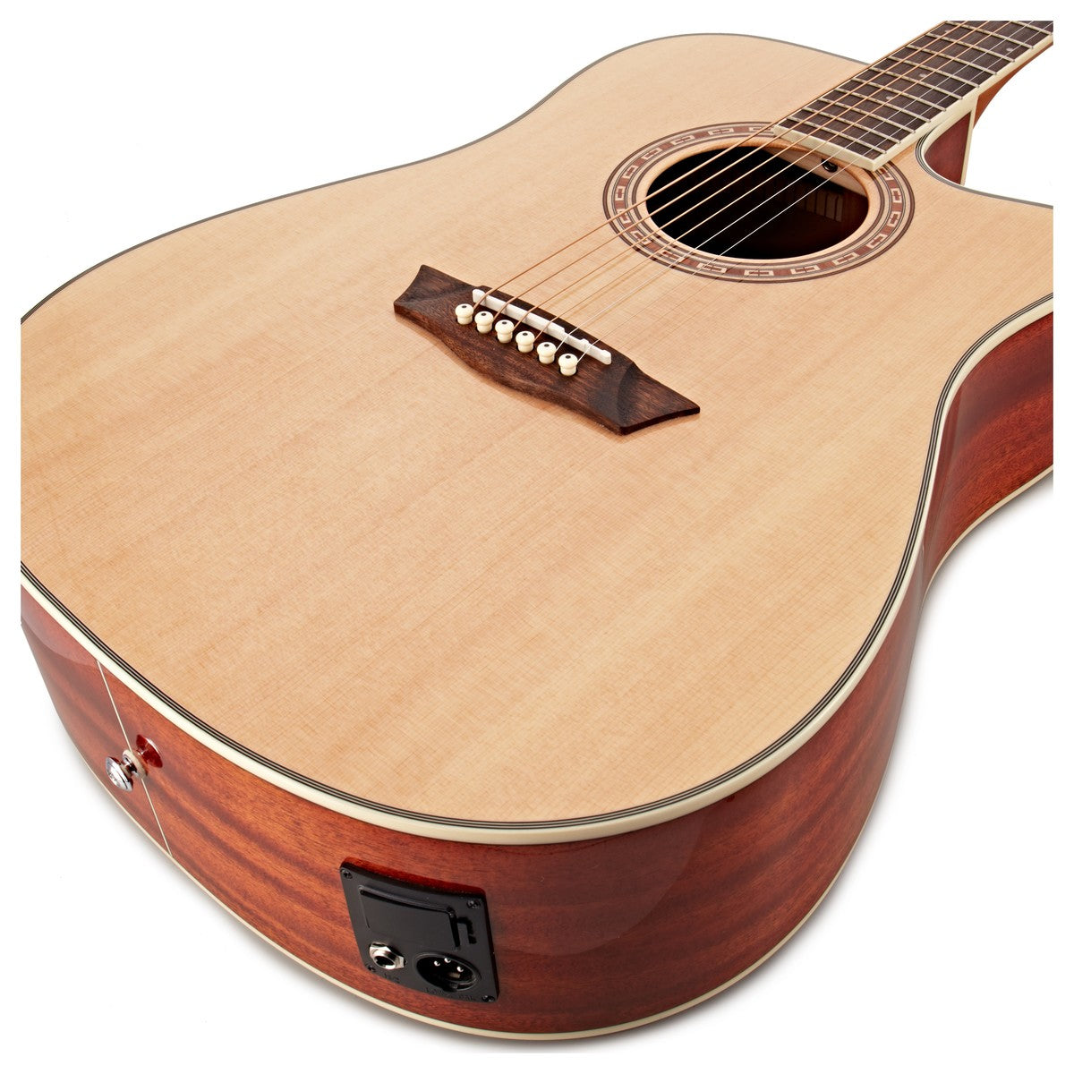 Đàn Guitar Washburn Harvest D7SCE Acoustic - Việt Music