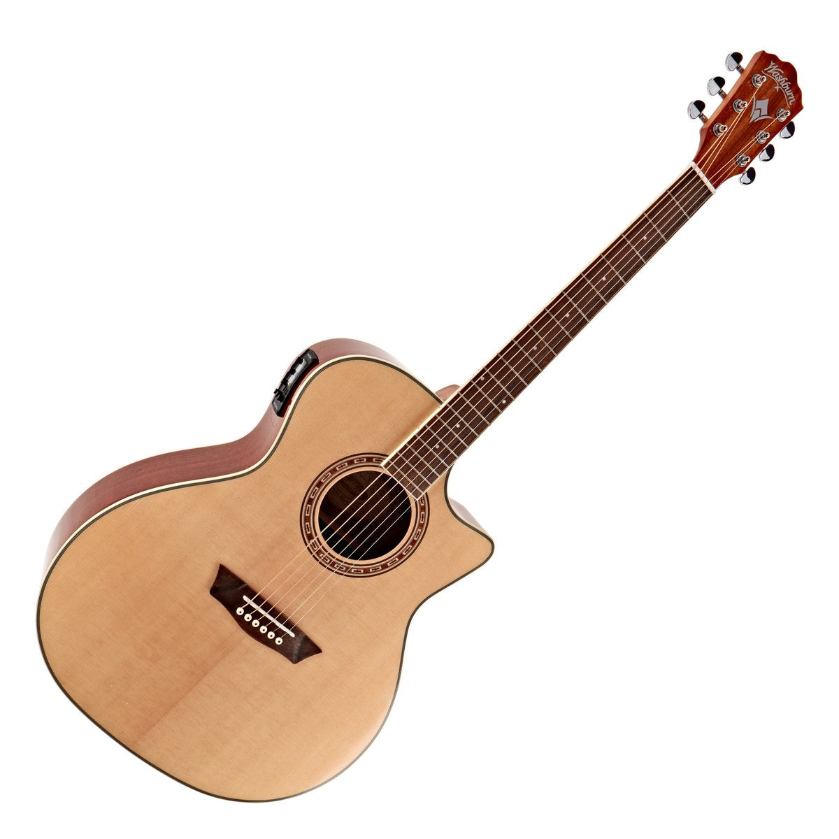 Đàn Guitar Washburn Harvest G7SCE Acoustic - Việt Music