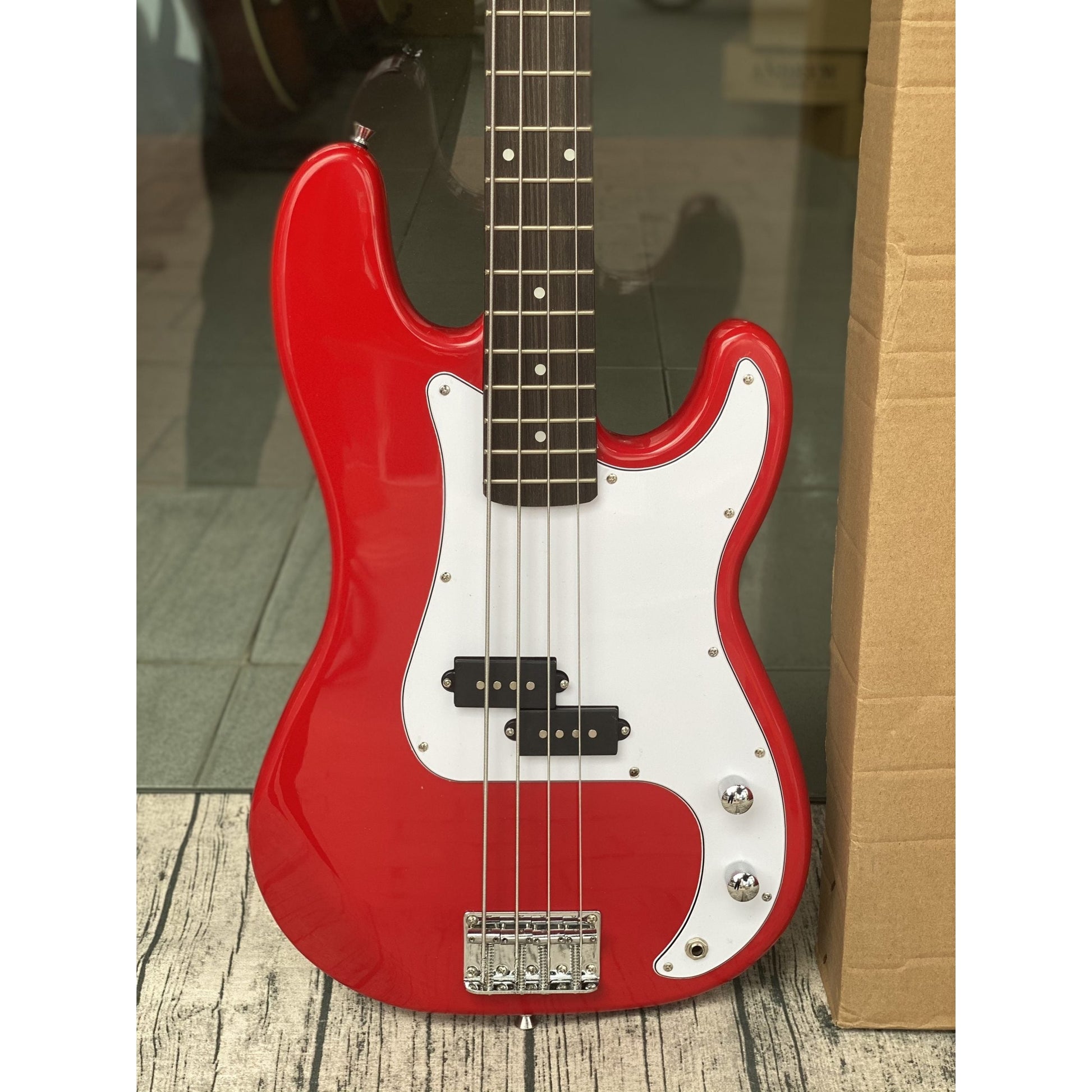 Đàn Guitar Bass Dallas DL-B1 Red - Việt Music