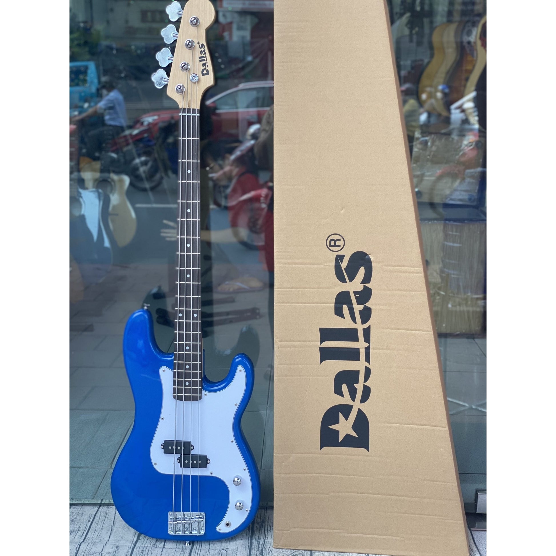 Đàn Guitar Bass Dallas DL-B1 Blue - Việt Music