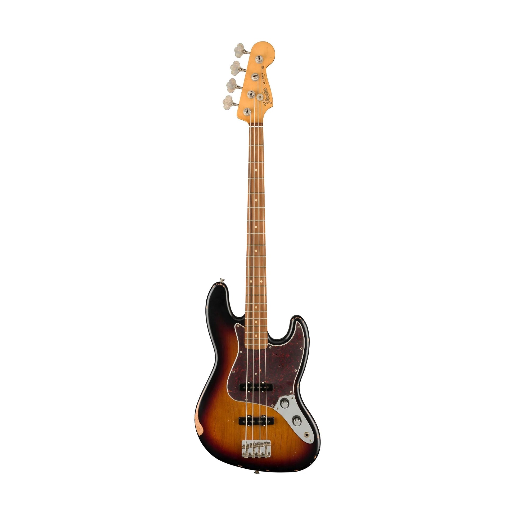 Đàn Guitar Bass Fender 60th Anniversary Road Worn Jazz Bass SS, Pau Ferro Fingerboard - 4 Strings - Việt Music