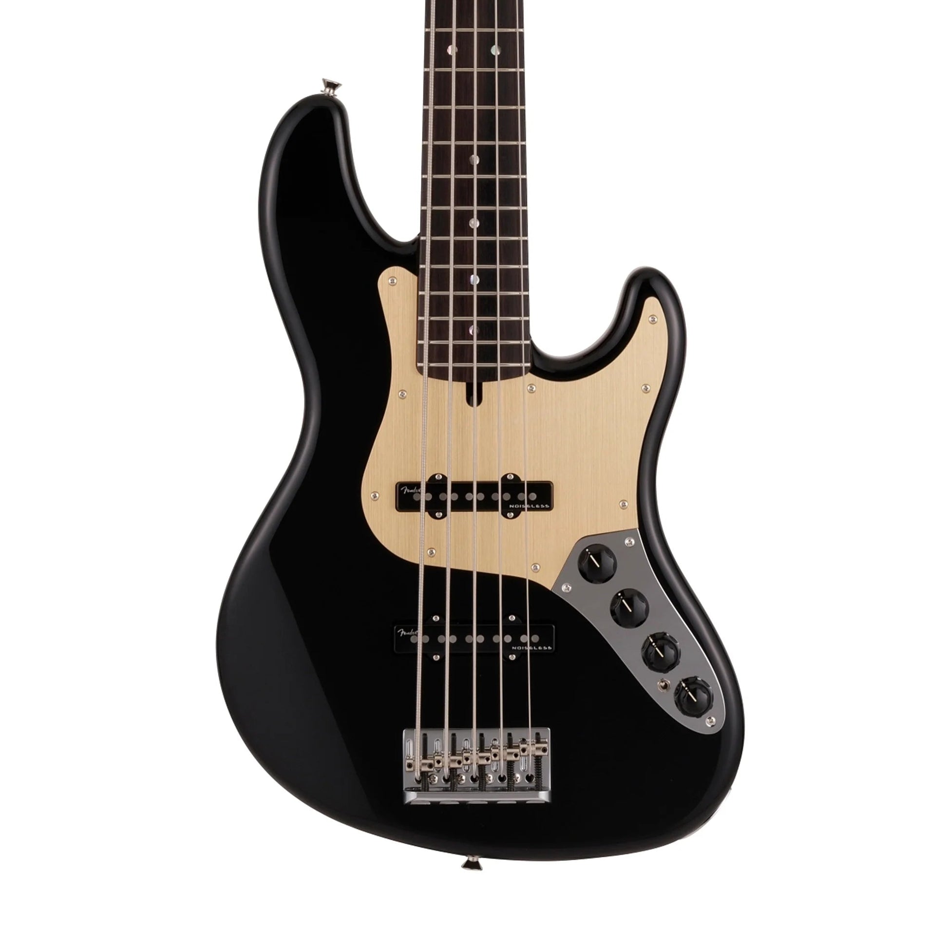 Đàn Guitar Bass Fender Kazuki Arai Edition Deluxe Jazz Bass V SS, Rosewood Fingerboard, Black - 5 Strings - Việt Music