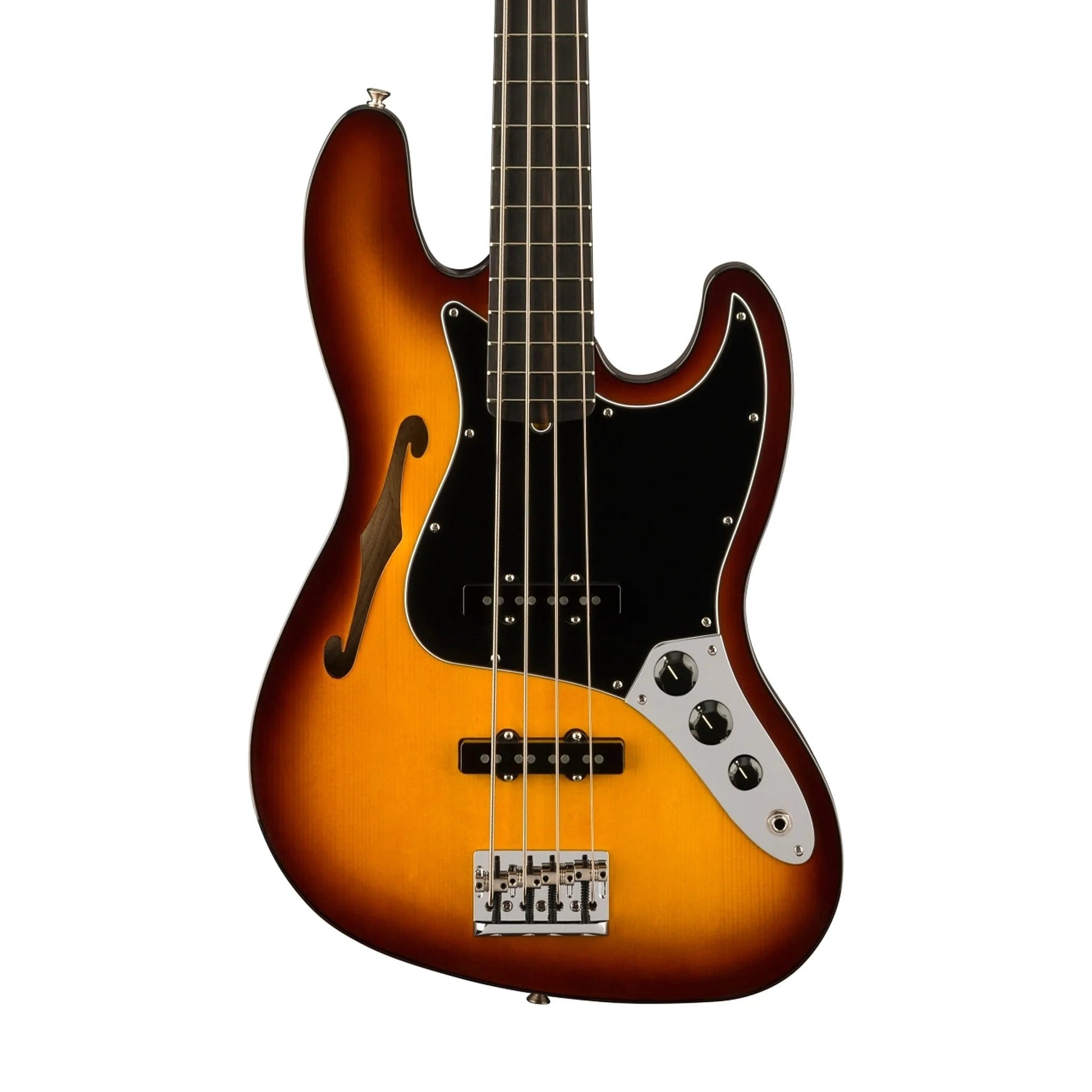 Đàn Guitar Bass Fender Limited Edition American Suona Jazz Thinline, Ebony Fingerboard, Violin Burst - Việt Music