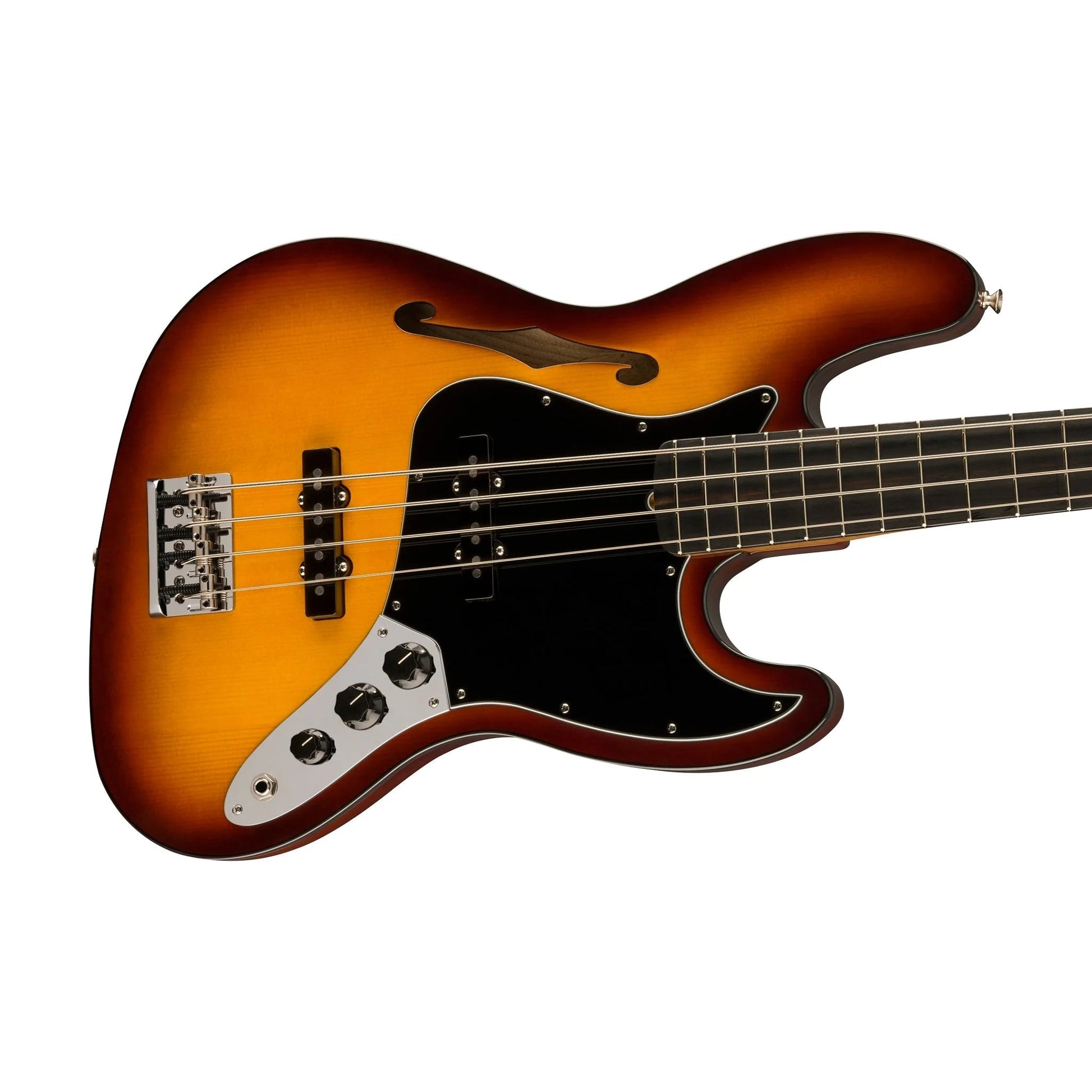 Đàn Guitar Bass Fender Limited Edition American Suona Jazz Thinline, Ebony Fingerboard, Violin Burst - Việt Music