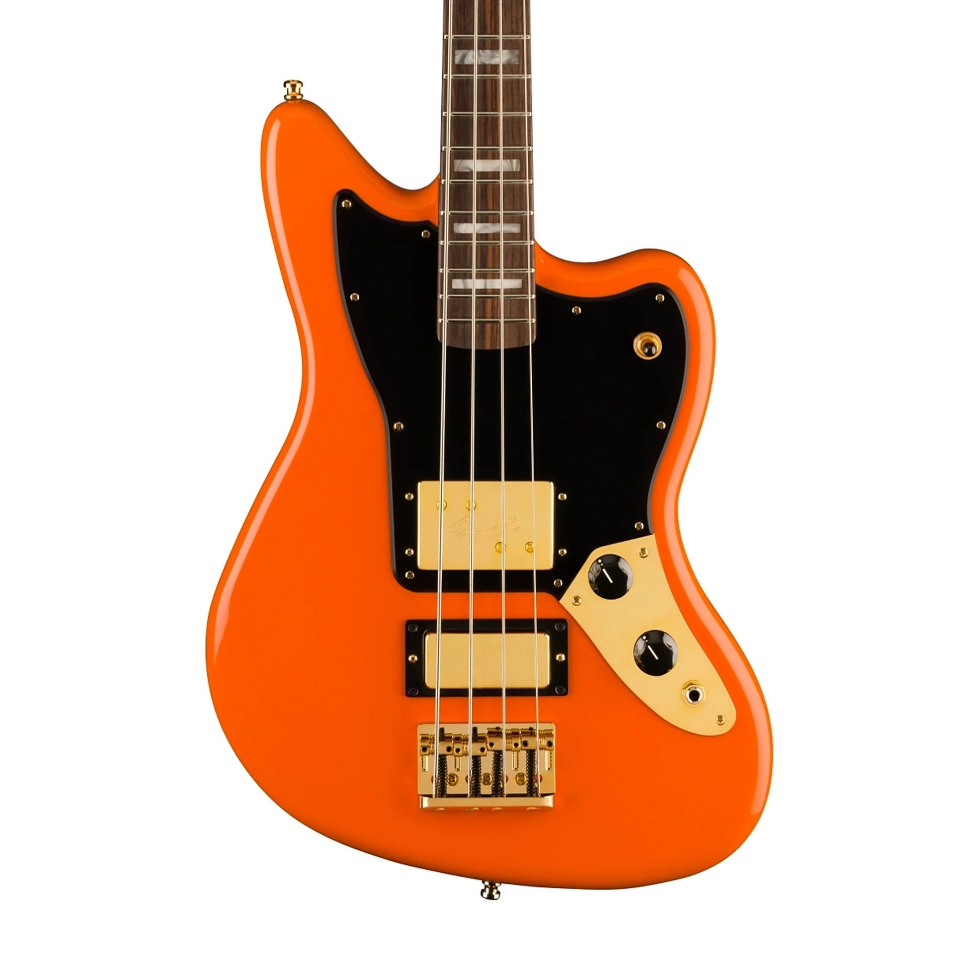 Đàn Guitar Bass Fender Ltd Ed Mike Kerr Jaguar Bass HH, Rosewood Fingerboard, Tiger's Blood Orange - 4 Strings - Việt Music