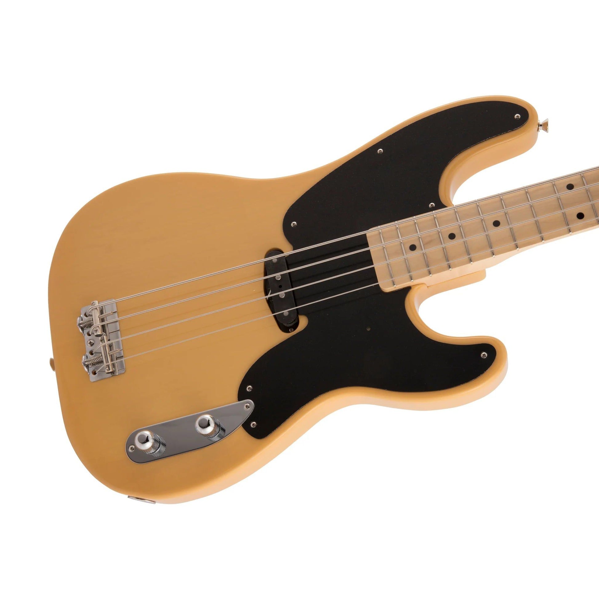 Đàn Guitar Bass Fender Made In Japan Traditional II Original 50s Precision Bass S, Maple Fingerboard, Butterscotch Blonde - Việt Music