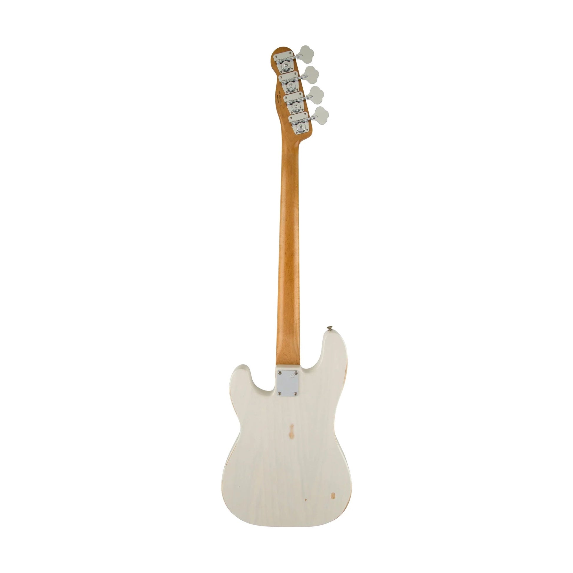 Đàn Guitar Bass Fender Mike Dirnt Road Worn Precision Bass S, Rosewood Fingerboard, White Blonde - 4 Strings - Việt Music