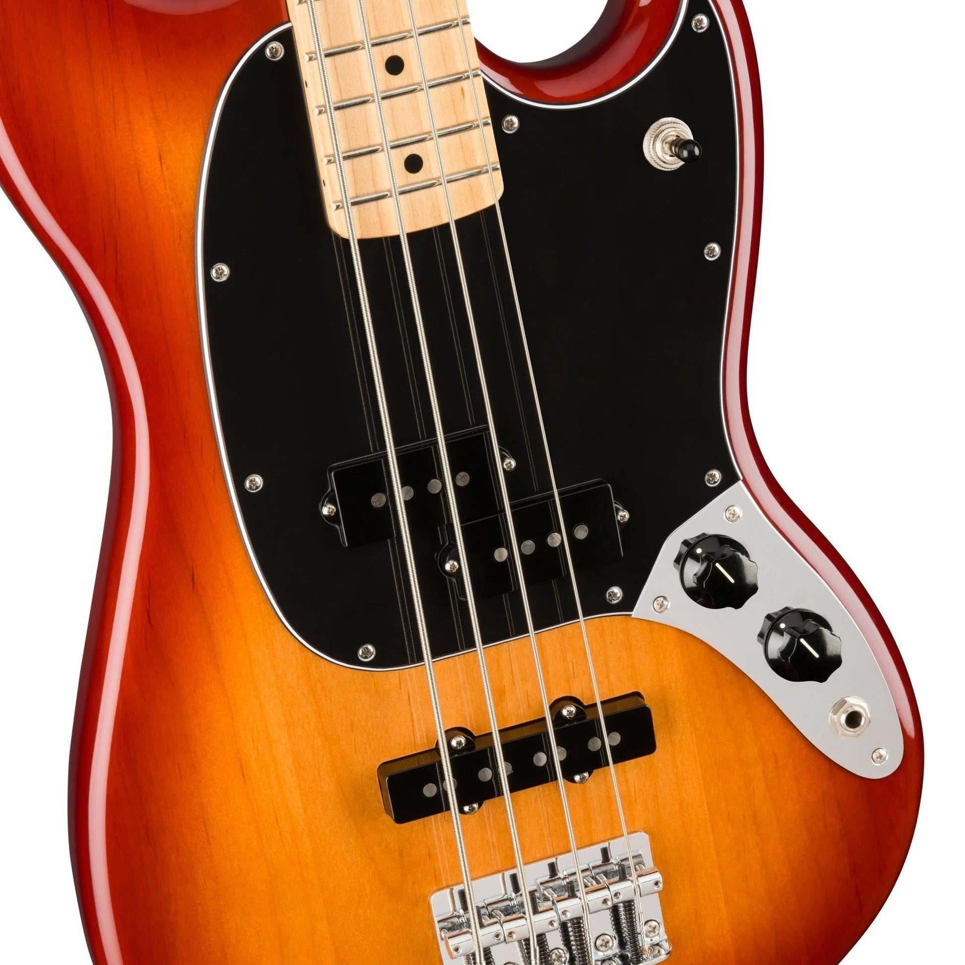 Đàn Guitar Bass Fender Player Mustang Bass PJ SS, Maple Fingerboard, Sienna Sunburst - Việt Music