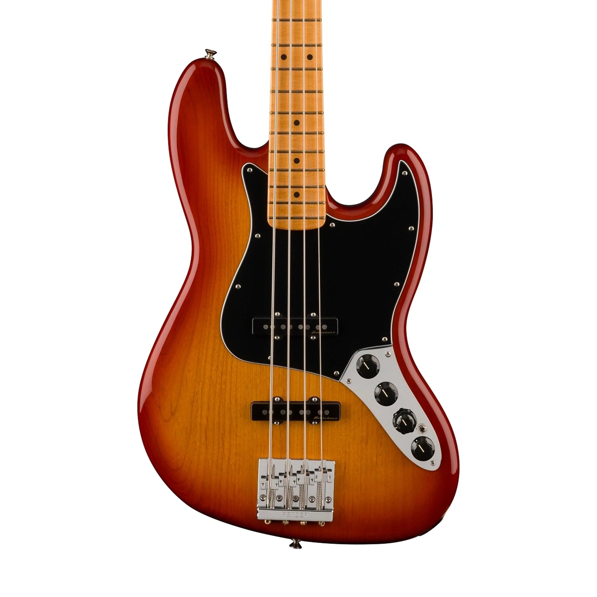 Đàn Guitar Bass Fender Player Plus Active Jazz Bass SS, Maple Fingerboard, Sienna Sunburst - 4 Strings - Việt Music