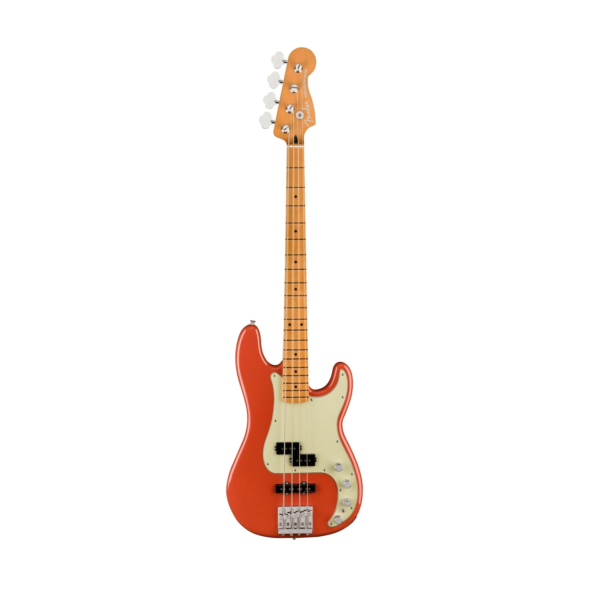 Đàn Guitar Bass Fender Player Plus Active Precision Bass SS, Maple Fingerboard, Fiesta Red - 4 Strings - Việt Music