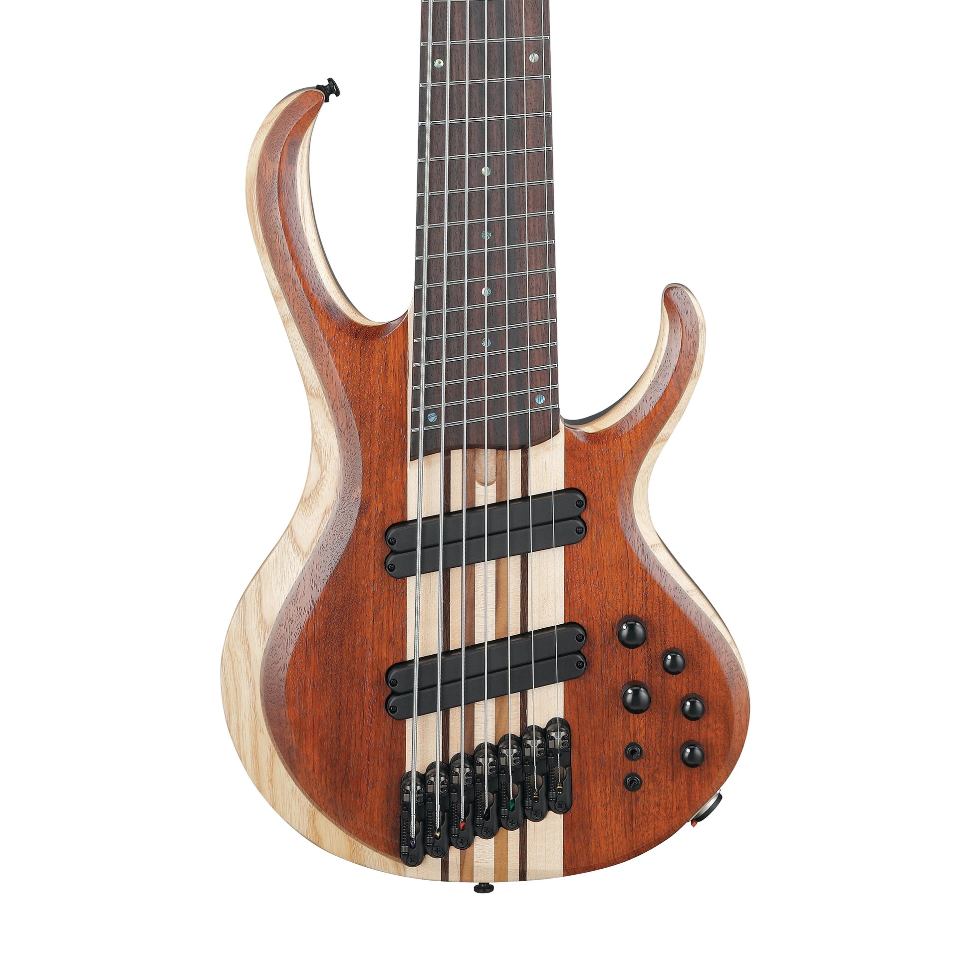 Đàn Guitar Bass Ibanez BTB7MS - BTB Workshop HH, Rosewood Fingerboard, Natural Mocha Low Gloss - 7 Strings - Việt Music