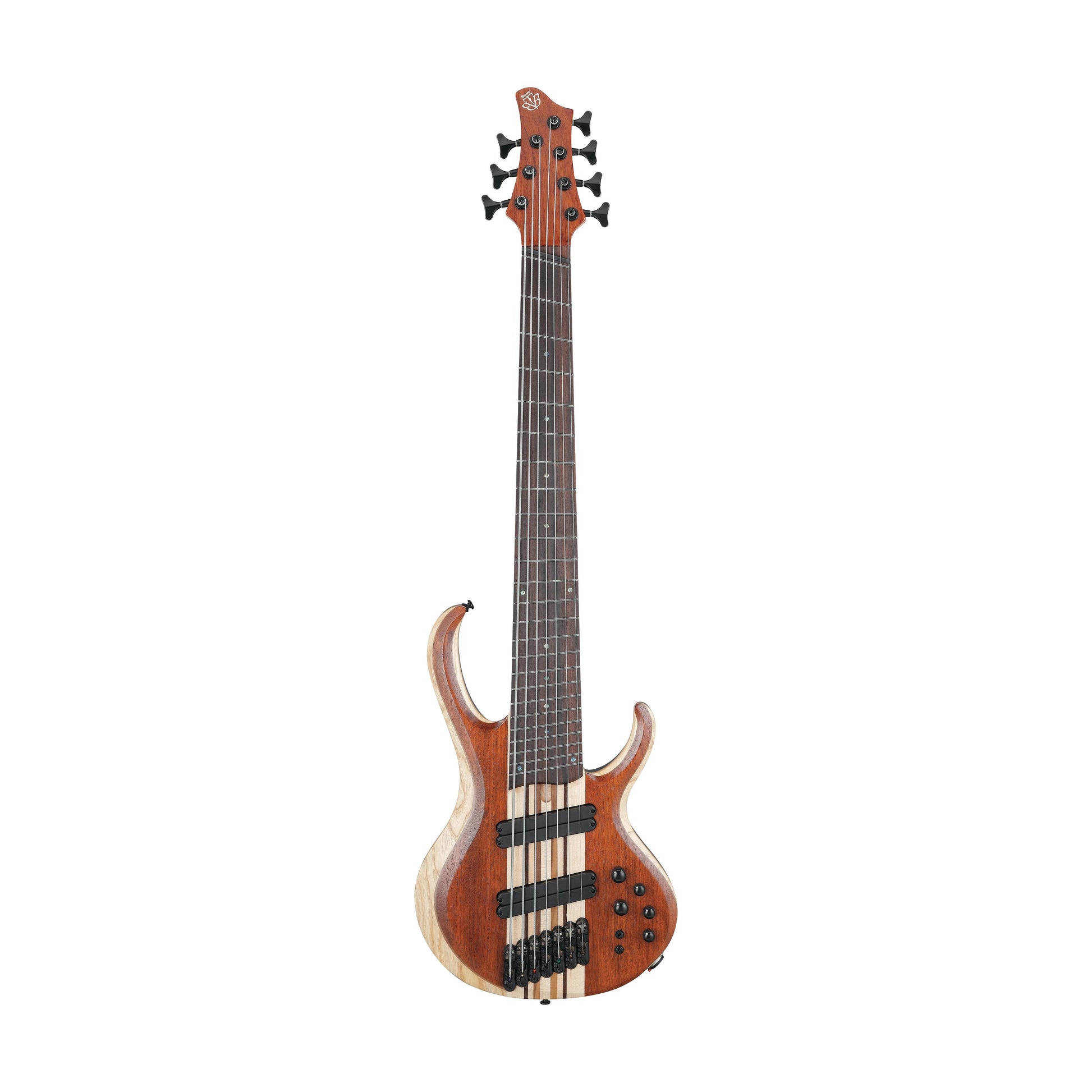 Đàn Guitar Bass Ibanez BTB7MS - BTB Workshop HH, Rosewood Fingerboard, Natural Mocha Low Gloss - 7 Strings - Việt Music