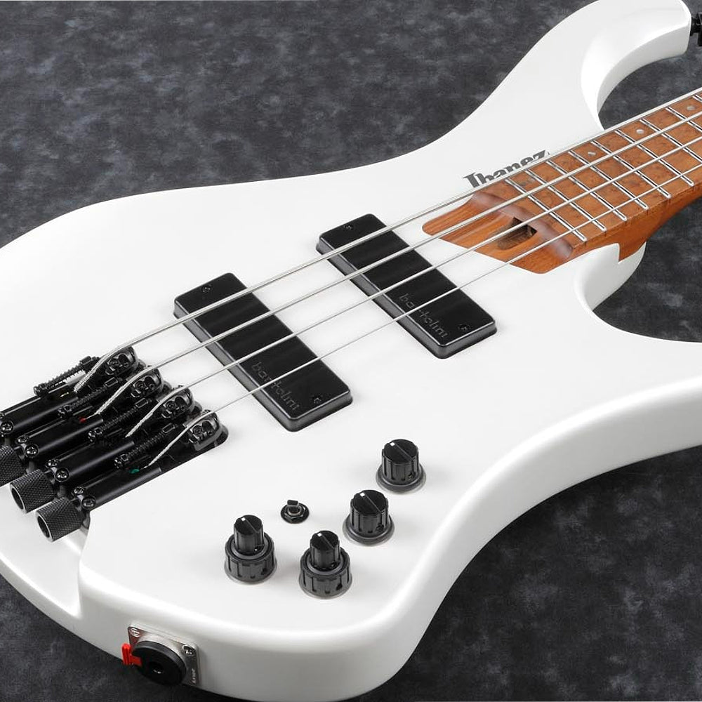 ĐÀN GUITAR BASS IBANEZ EHB1000 - EHB WORKSHOP, Pearl White Matte - 4 STRINGS - Việt Music