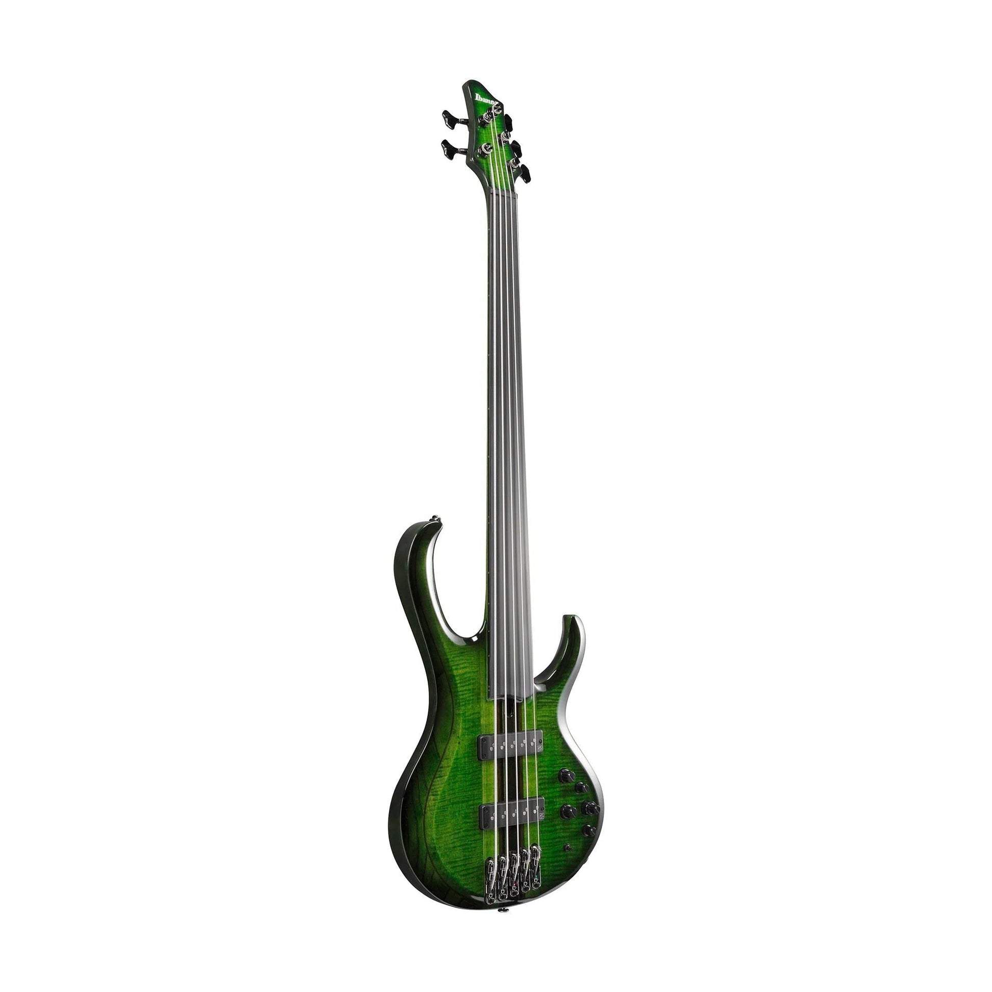 Đàn Guitar Bass Ibanez SDGB1 Steve Di Giorgio Signature SS, Ebonol Fingerboard, Dark Moss Burst 5 - Strings - Việt Music