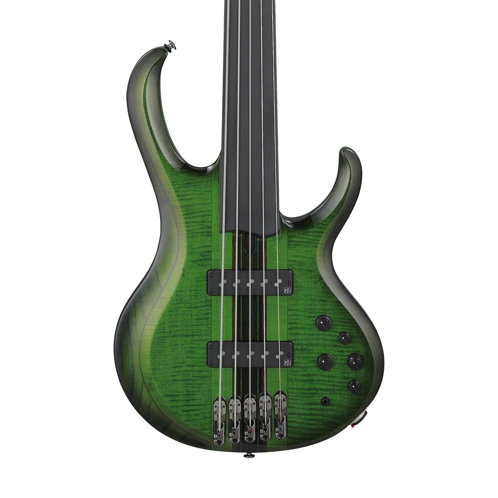 Đàn Guitar Bass Ibanez SDGB1 Steve Di Giorgio Signature SS, Ebonol Fingerboard, Dark Moss Burst 5 - Strings - Việt Music