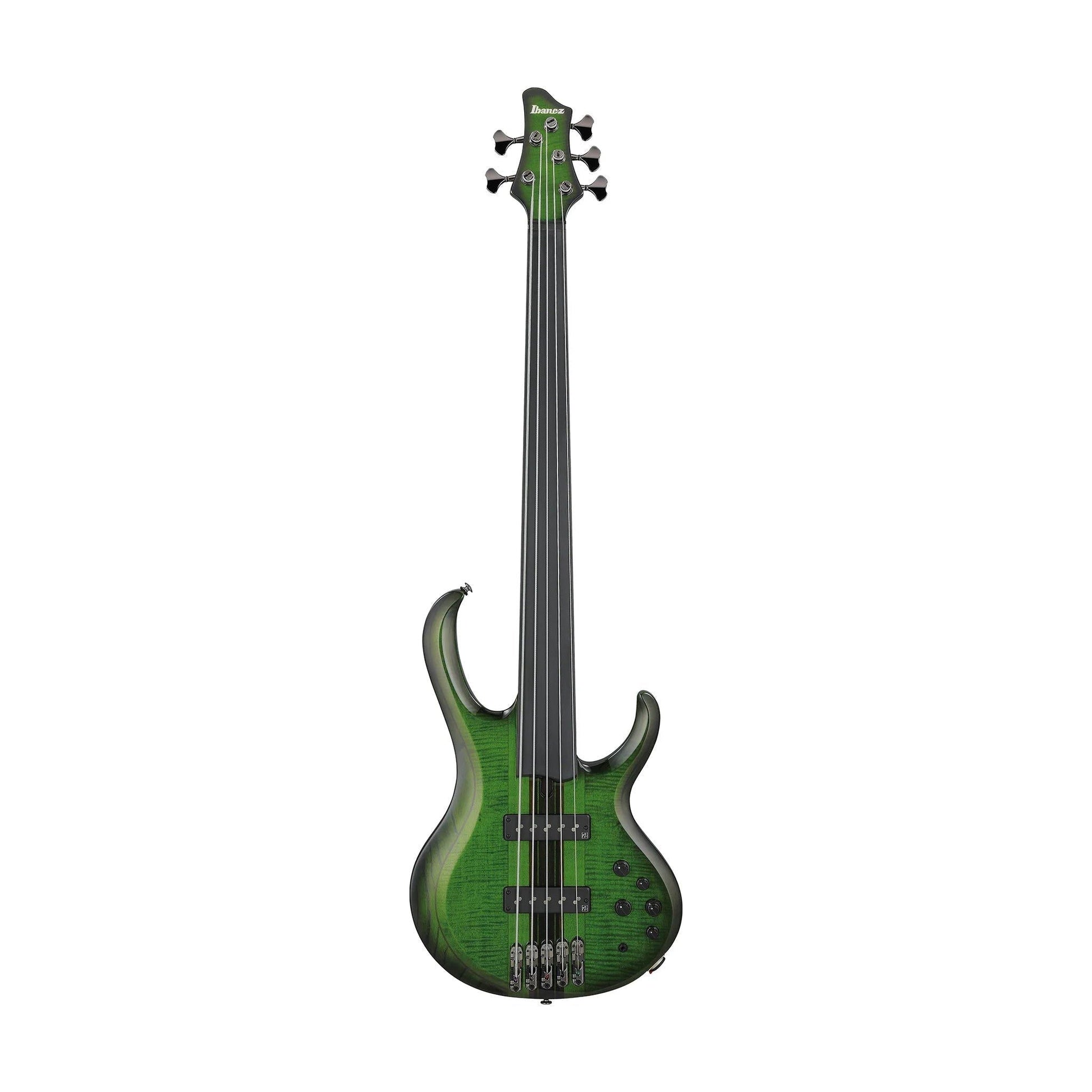 Đàn Guitar Bass Ibanez SDGB1 Steve Di Giorgio Signature SS, Ebonol Fingerboard, Dark Moss Burst 5 - Strings - Việt Music