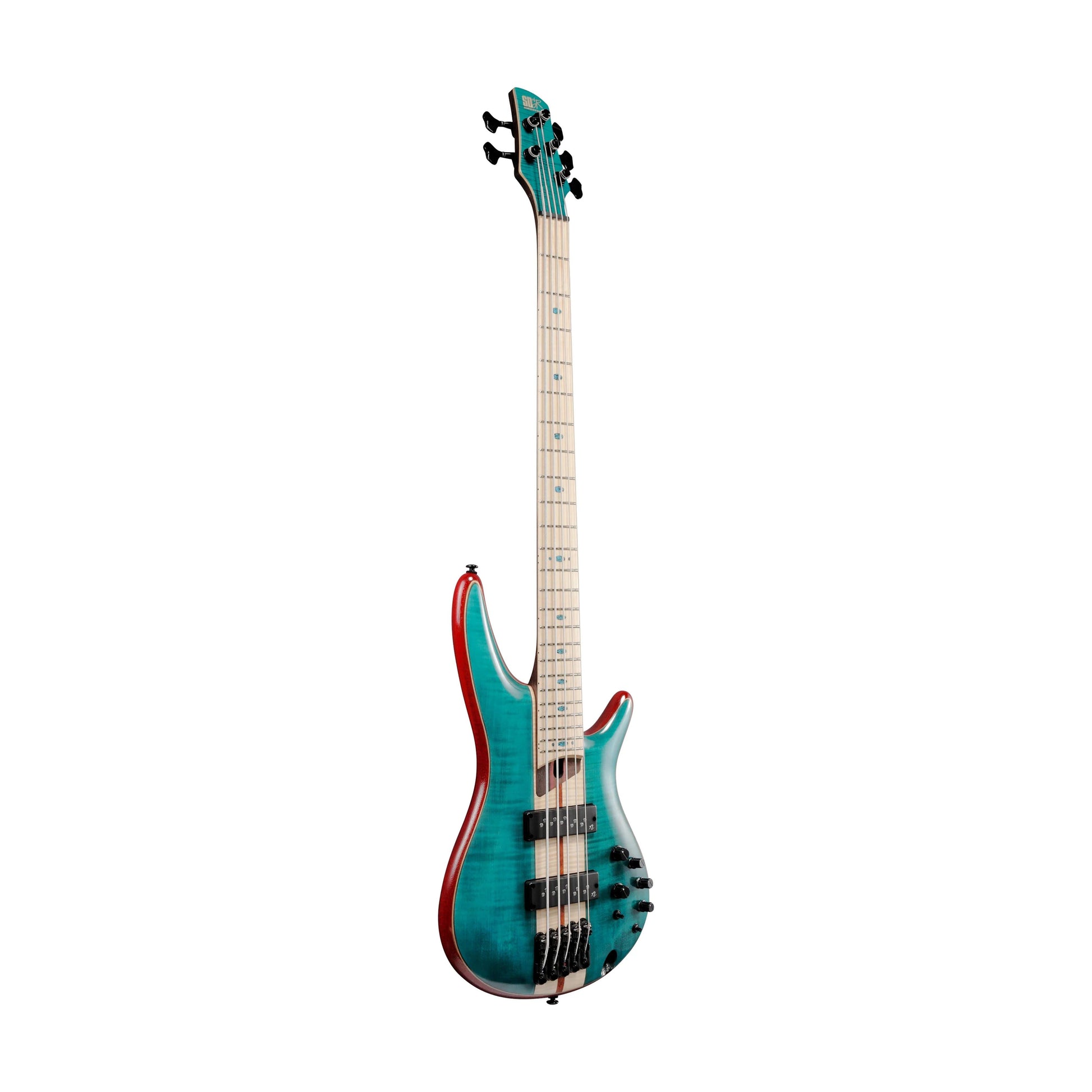 Đàn Guitar Bass Ibanez SR1425B - SR Premium, Caribbean Green Low Gloss - 5 Strings - Việt Music