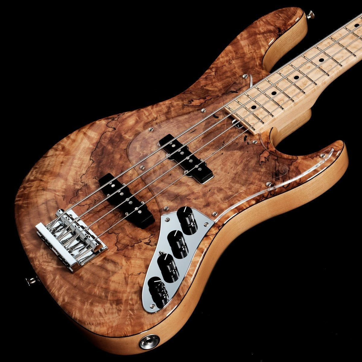 Đàn Guitar Bass Sadowsky Will Lee Model 4st Spalted Maple Top - Qua Sử Dụng - Việt Music