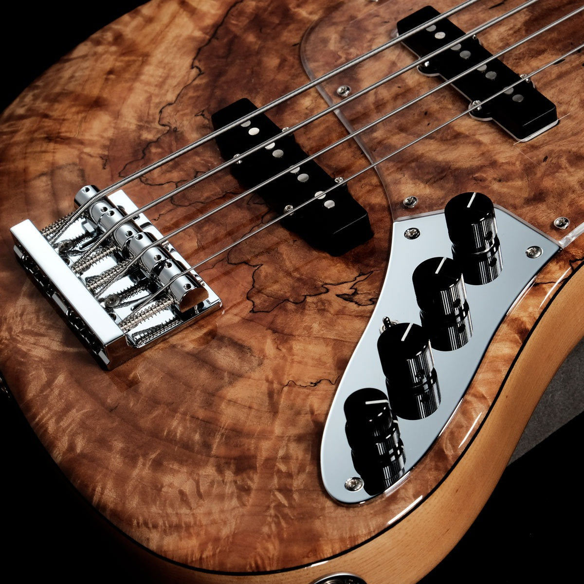 Đàn Guitar Bass Sadowsky Will Lee Model 4st Spalted Maple Top - Qua Sử Dụng - Việt Music