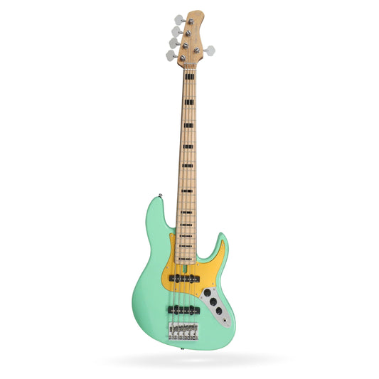 Đàn Guitar Bass Sire Marcus Miller V5 24 Fret, Maple Fingerboard, Mild Green - 5 Strings - Việt Music