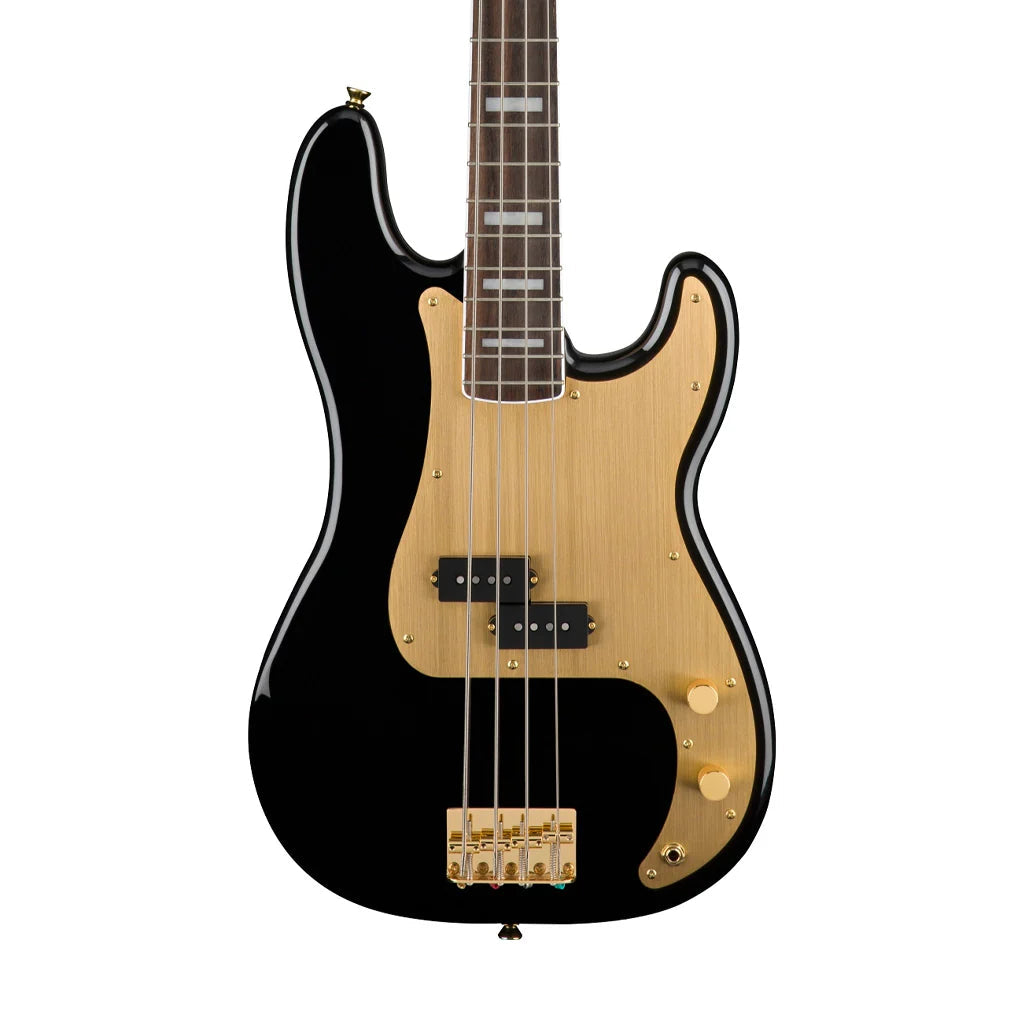 Đàn Guitar Bass Squier 40th Anniversary Gold Edition Precision Bass S, Laurel Fingerboard - 4 Strings - Việt Music