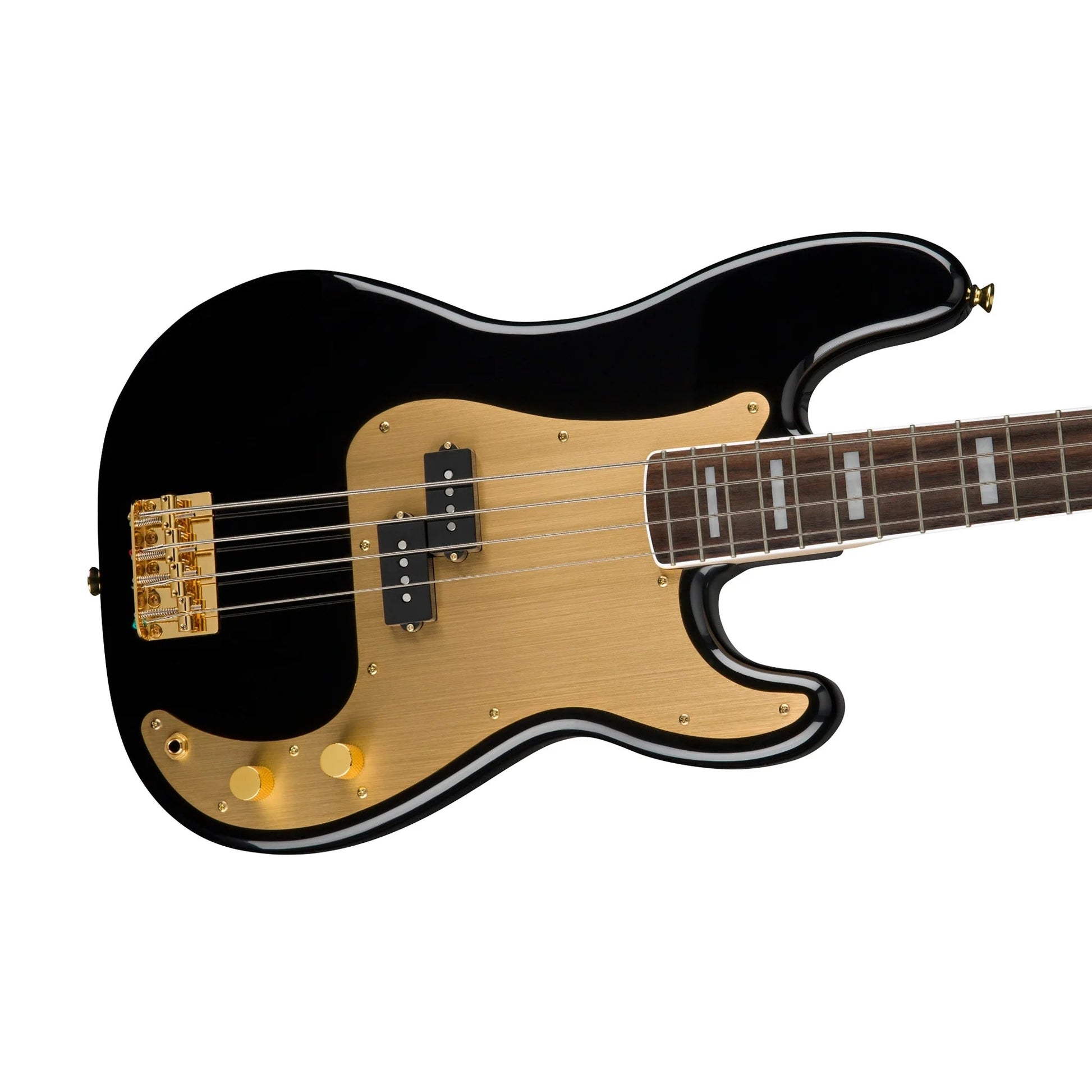 Đàn Guitar Bass Squier 40th Anniversary Gold Edition Precision Bass S, Laurel Fingerboard - 4 Strings - Việt Music