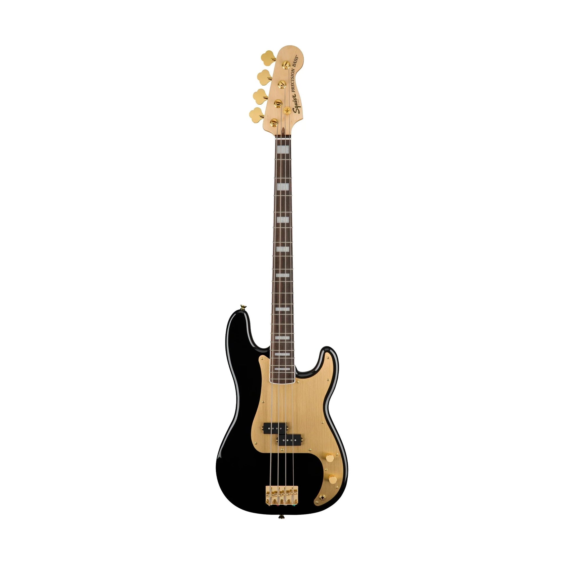 Đàn Guitar Bass Squier 40th Anniversary Gold Edition Precision Bass S, Laurel Fingerboard - 4 Strings - Việt Music