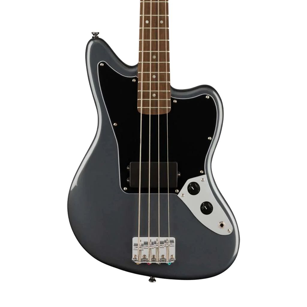 Đàn Guitar Bass Squier Affinity Series Jag Bass H, Laurel Fingerboard, Charcoal Frost Metallic - Việt Music