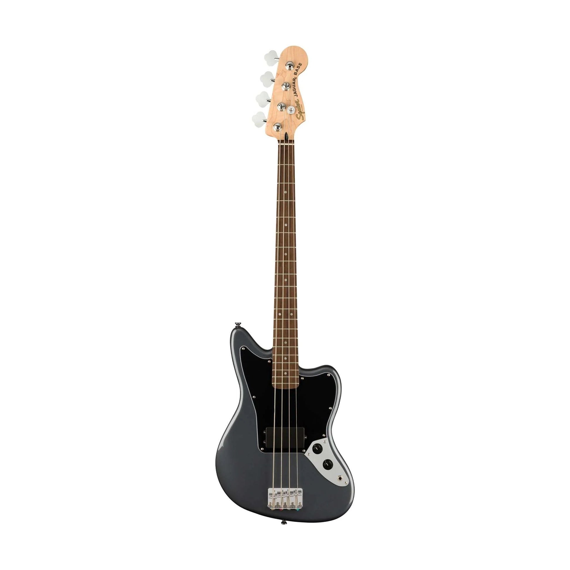 Đàn Guitar Bass Squier Affinity Series Jag Bass H, Laurel Fingerboard, Charcoal Frost Metallic - Việt Music