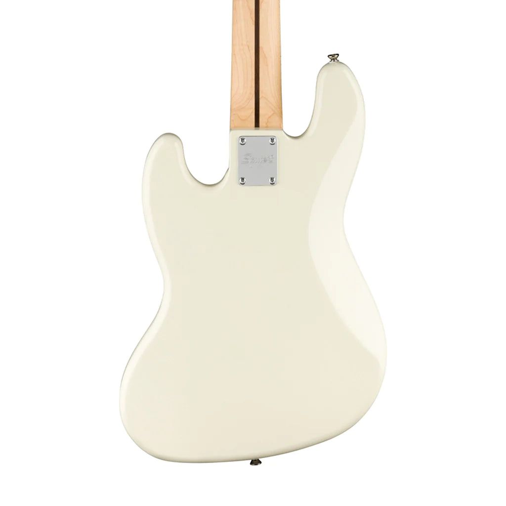 Đàn Guitar Bass Squier Affinity Series Jazz Bass V SS, Maple Fingerboard, Olympic White - Việt Music